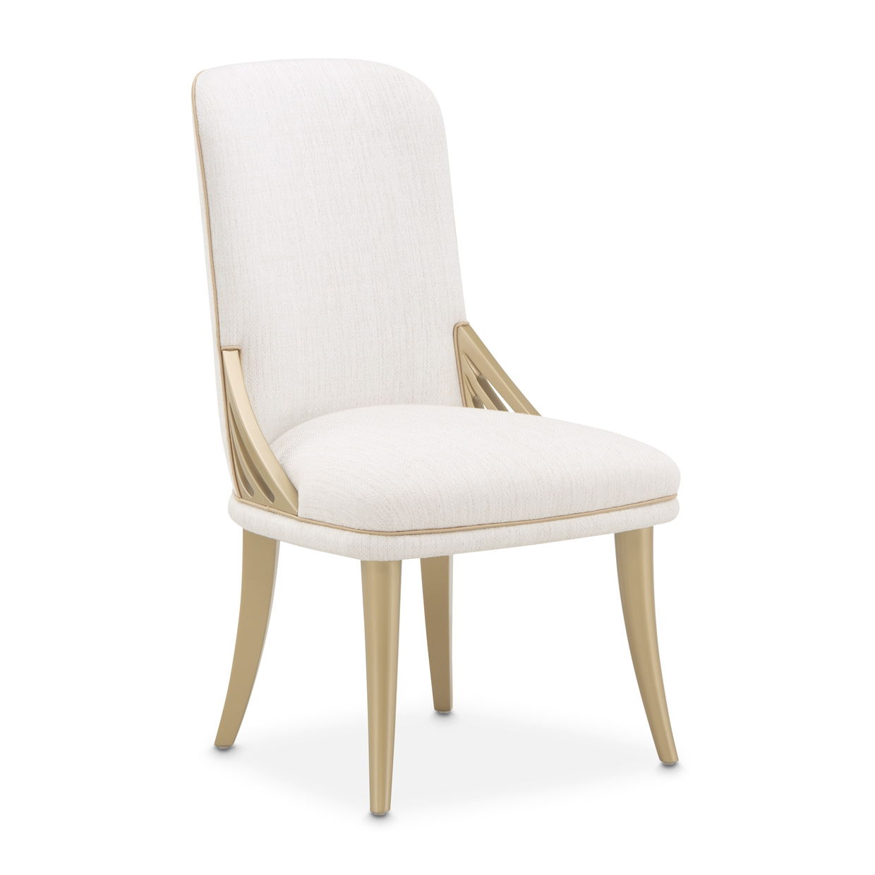 La Terrazza - Dining Side Chair (Set of 2) - Creamy Pearl - Best Buy Furniture