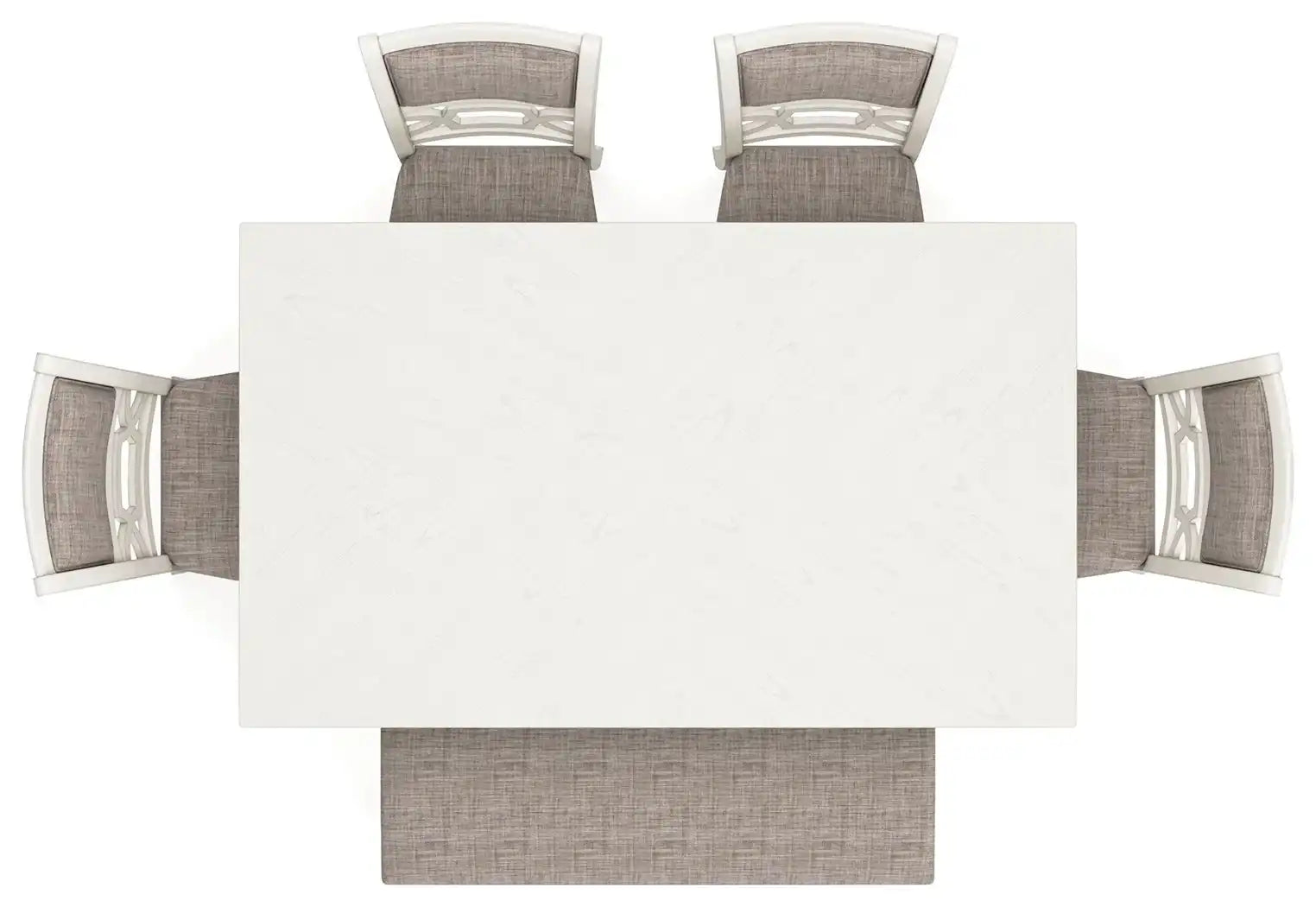 Erinberg - Dining Room Table Set (Set of 6) - Antique White - Best Buy Furniture