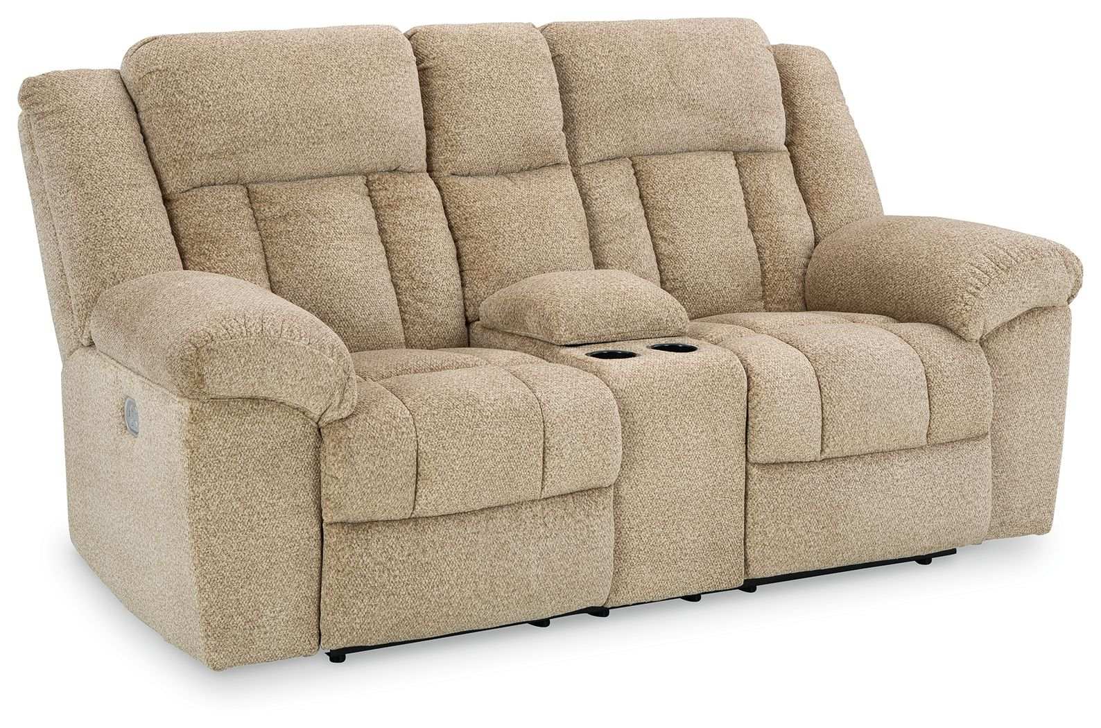Tip-off - Power Reclining Loveseat With Console / Adj Headrest - Best Buy Furniture