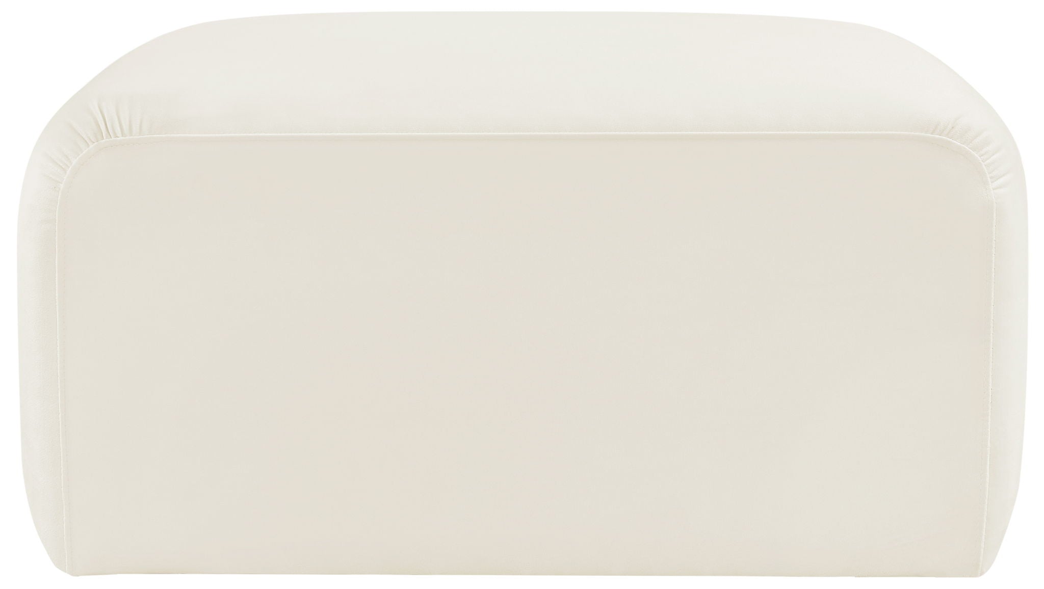 Arc - Velvet Ottoman - Best Buy Furniture