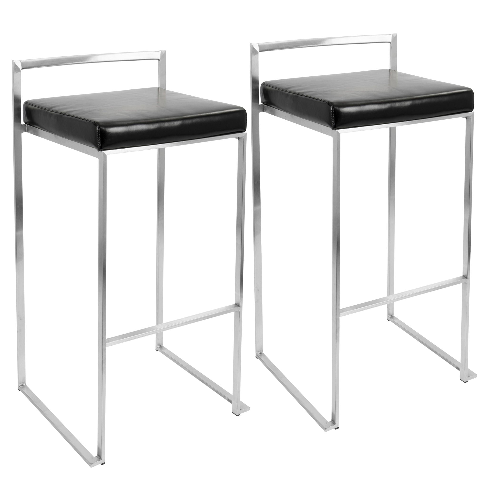 Fuji - Contemporary Stackable Design Barstool - Best Buy Furniture