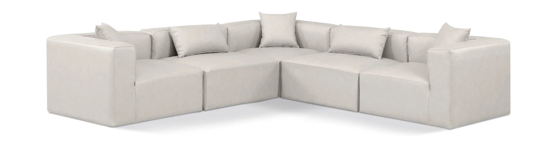 Cube - 5 Piece Modular Corner Sectional - Best Buy Furniture