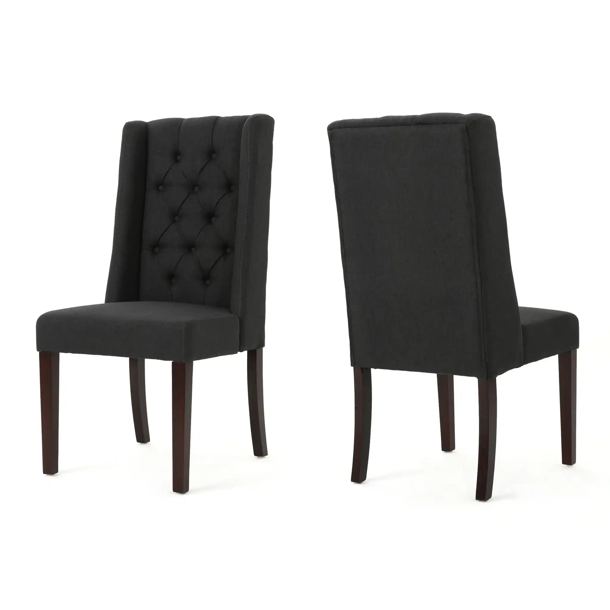 Sophisticated Tufted Dining Chair With High Back Design - Best Buy Furniture