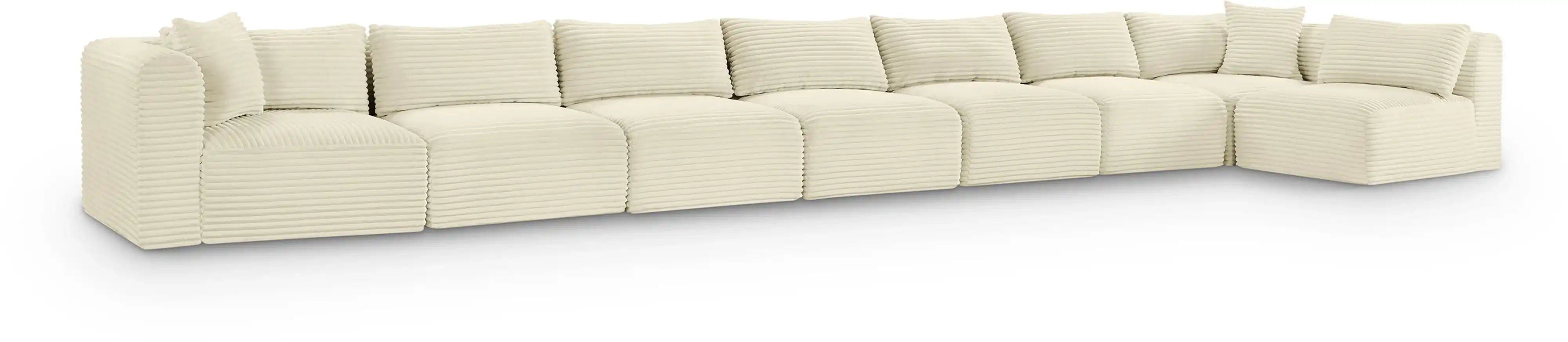 Shaggy - 8 Piece Modular Sectional - Best Buy Furniture