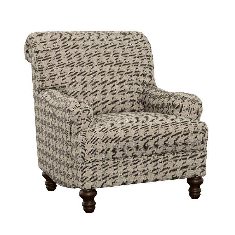 Glenn - Upholstered English Arm Accent Chair - Best Buy Furniture