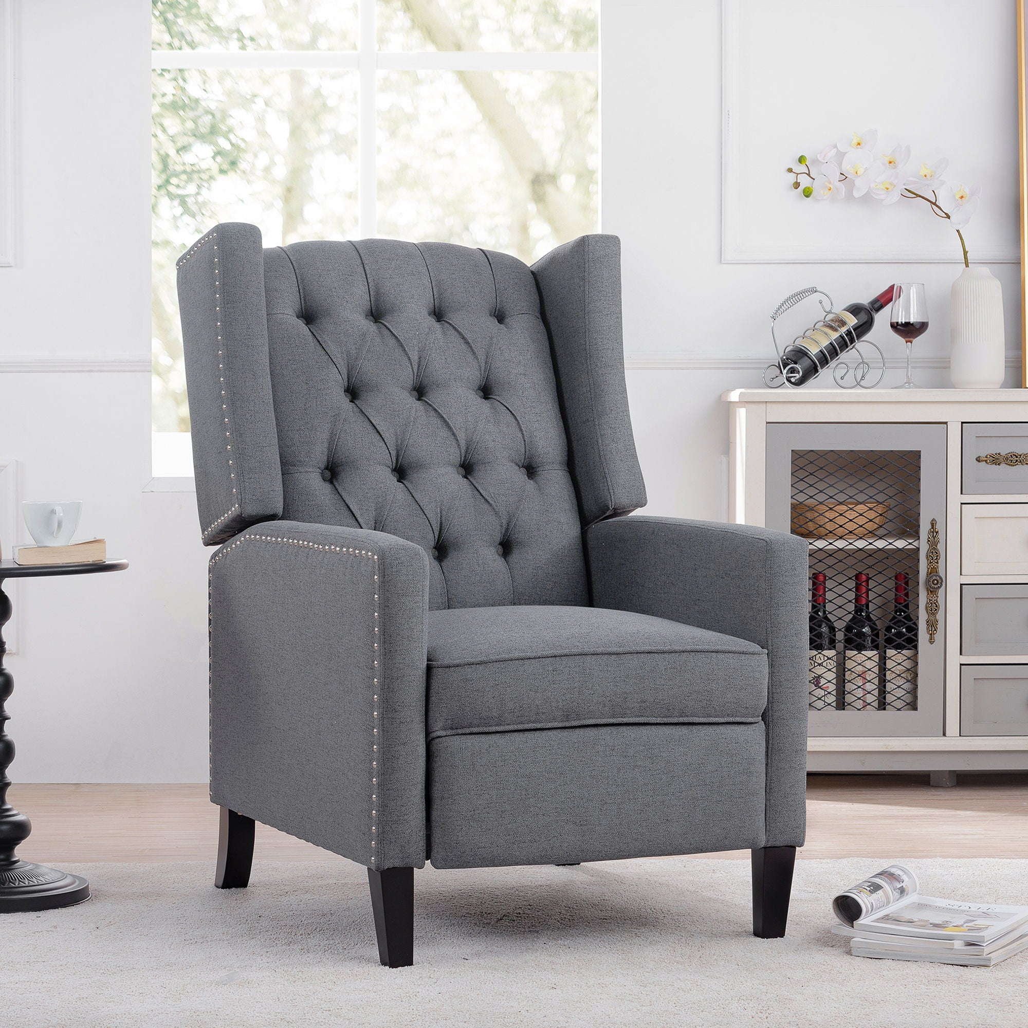 Manual Wing Chair Recliner - Best Buy Furniture