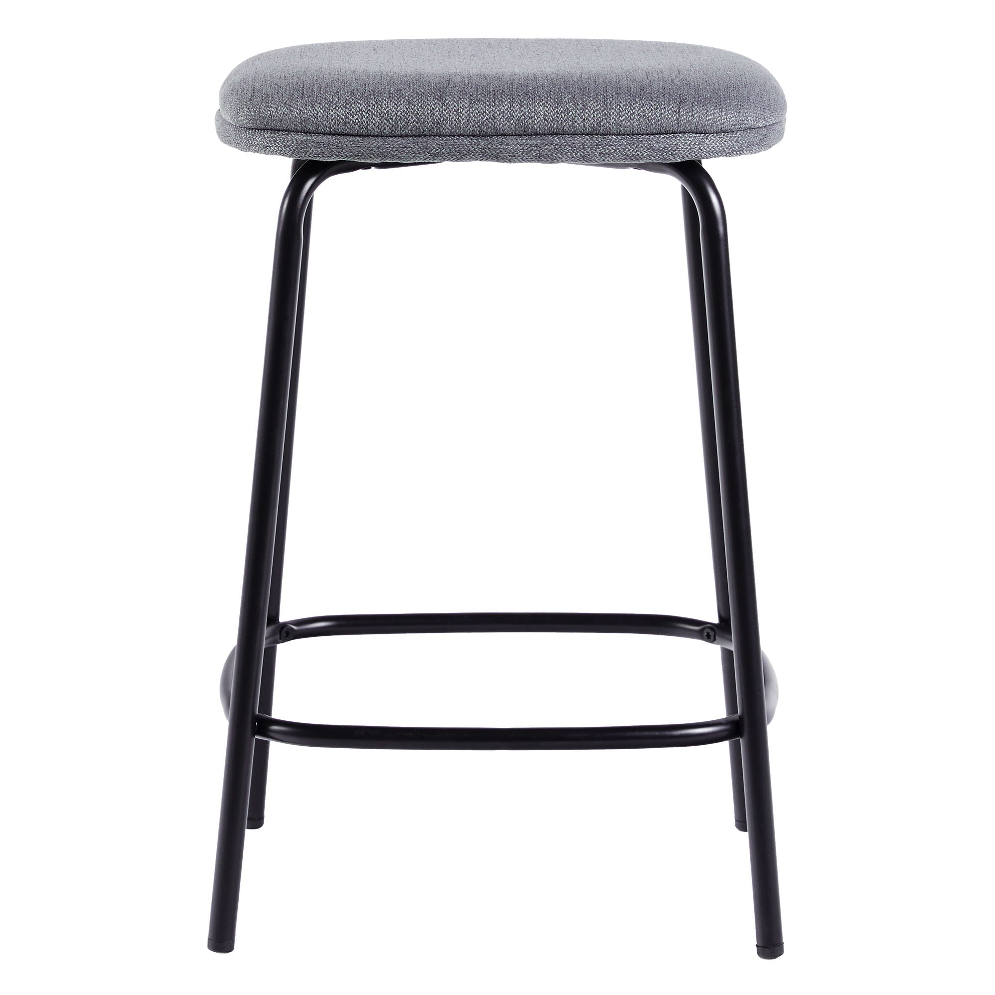 Modern Simple Counter Stool With Upholstered Seat (Set of 2) - Best Buy Furniture