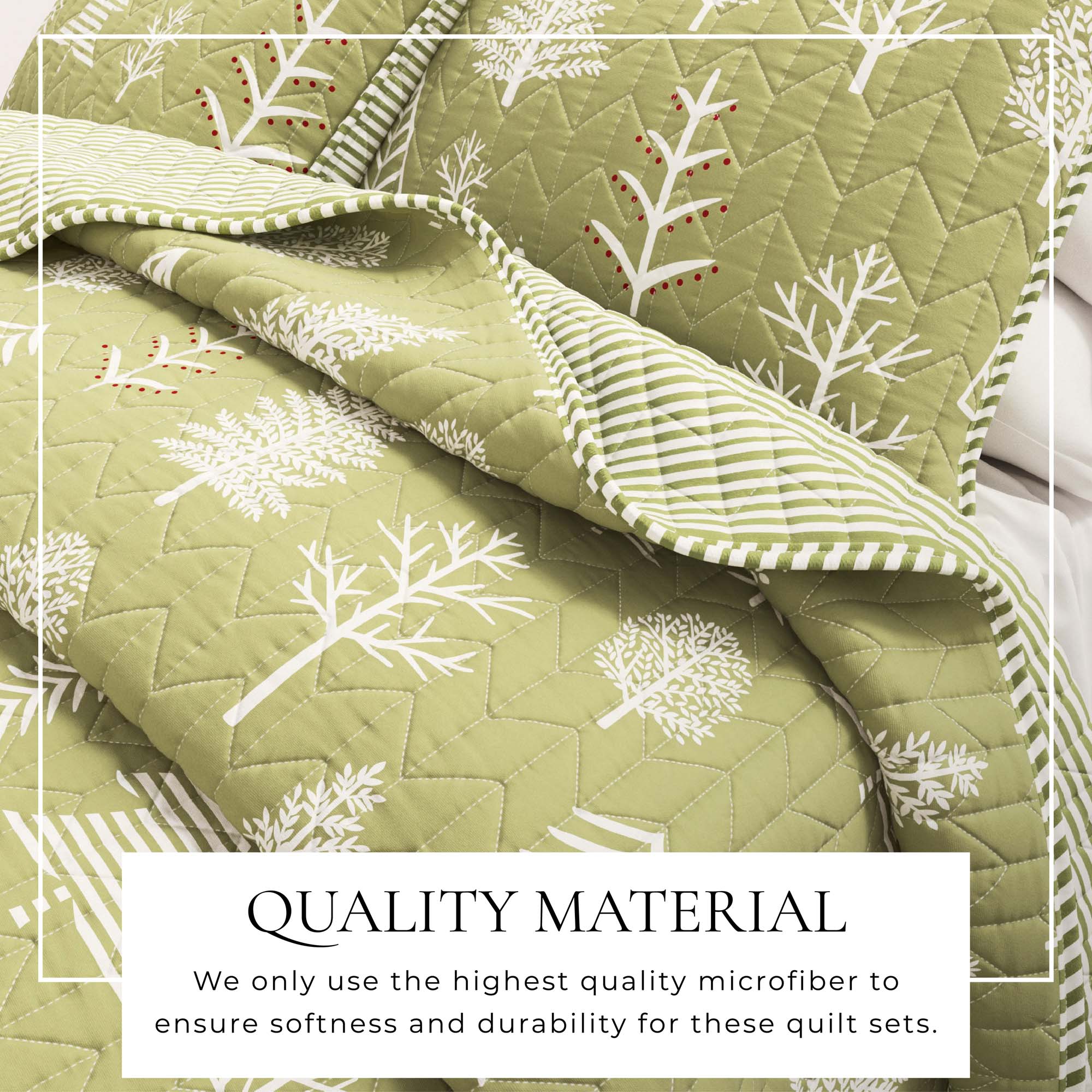 3 Piece Lodge Forest Quilt - Whistler Collection - Best Buy Furniture