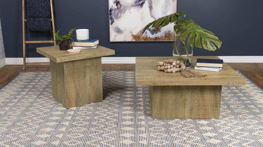 Devar - Square Coffee Table Set - Best Buy Furniture