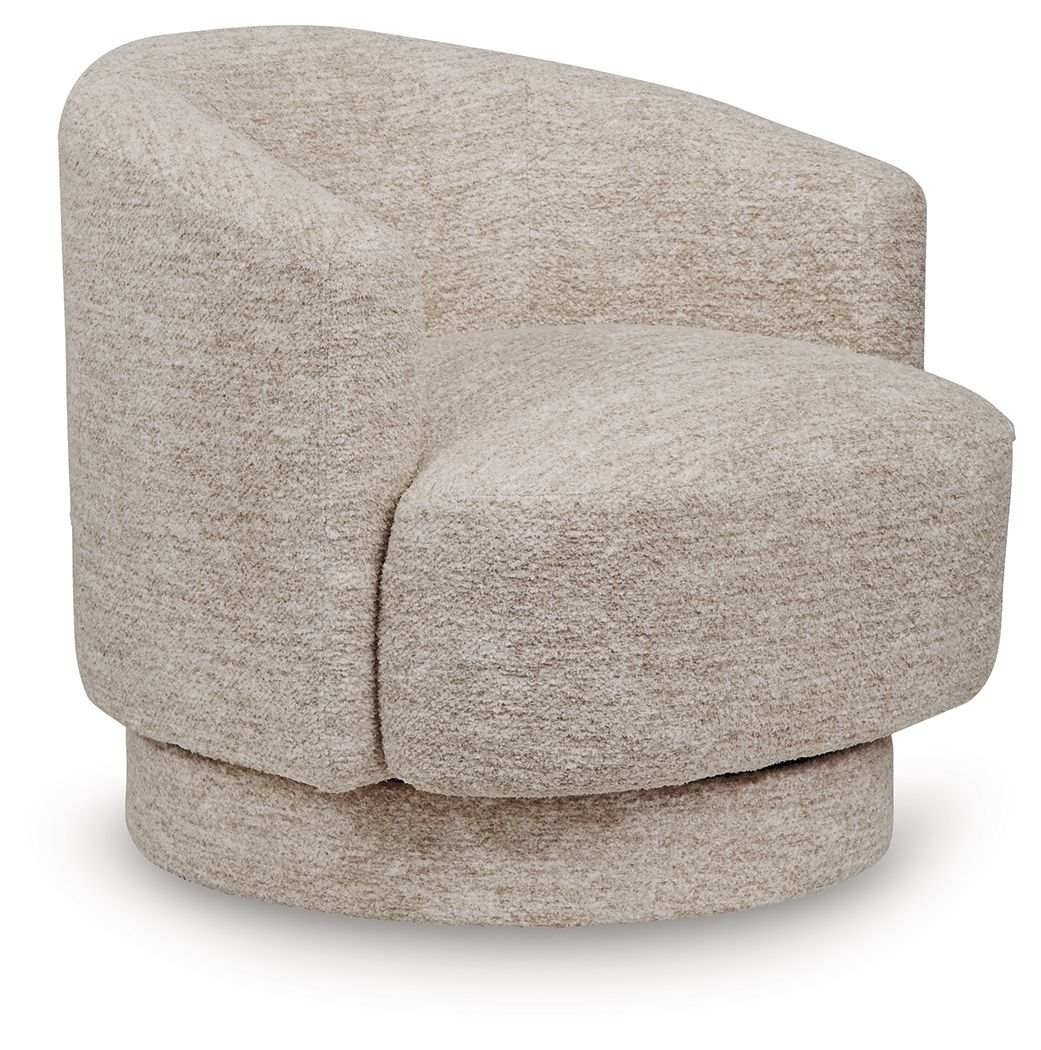 Wardsor - Swivel Chair - Stone - Best Buy Furniture