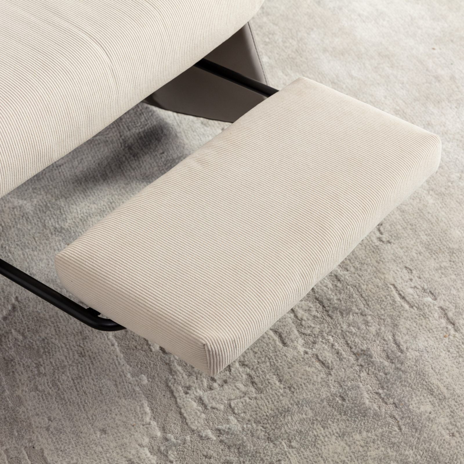 Modern Rocking Chair Recliner, Comfy Rocker Nursery Chair With Footrest, Accent Reading Chair, Upholstered Lounge Chair For Relaxing, Resting, Soft Padded Rocker For Indoor Living Room Bedroom - Best Buy Furniture