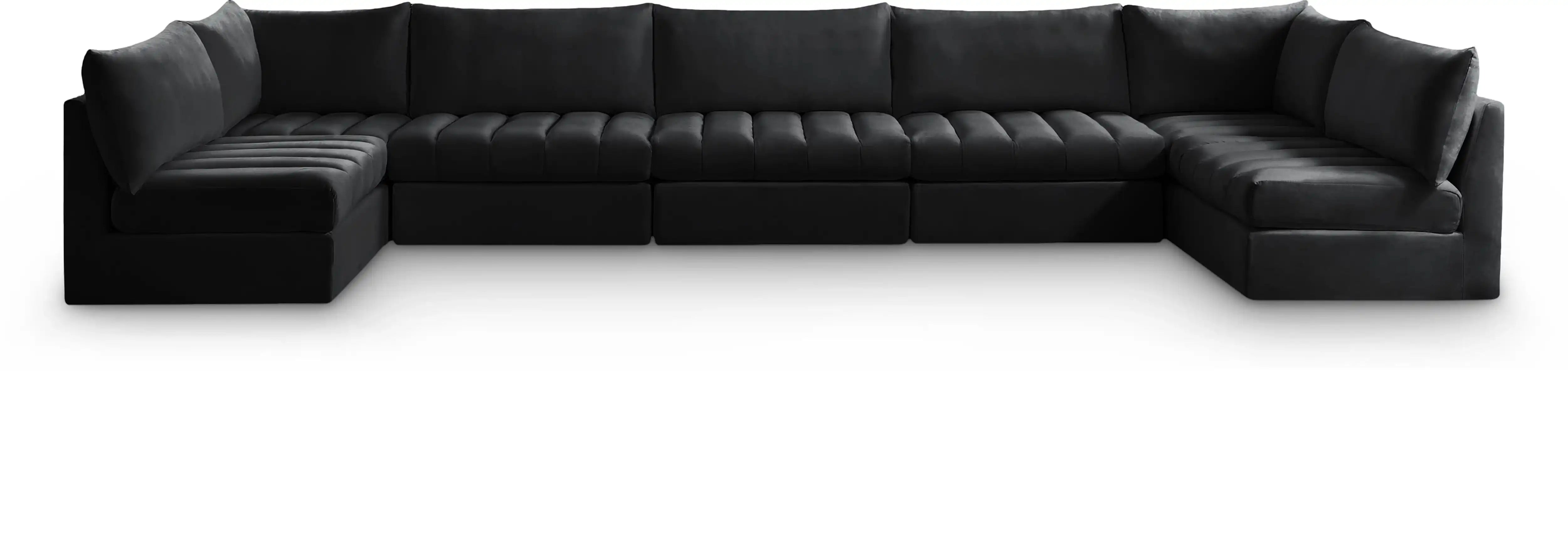 Jacob - Modular U-Shaped Sectional 7 Piece - Best Buy Furniture