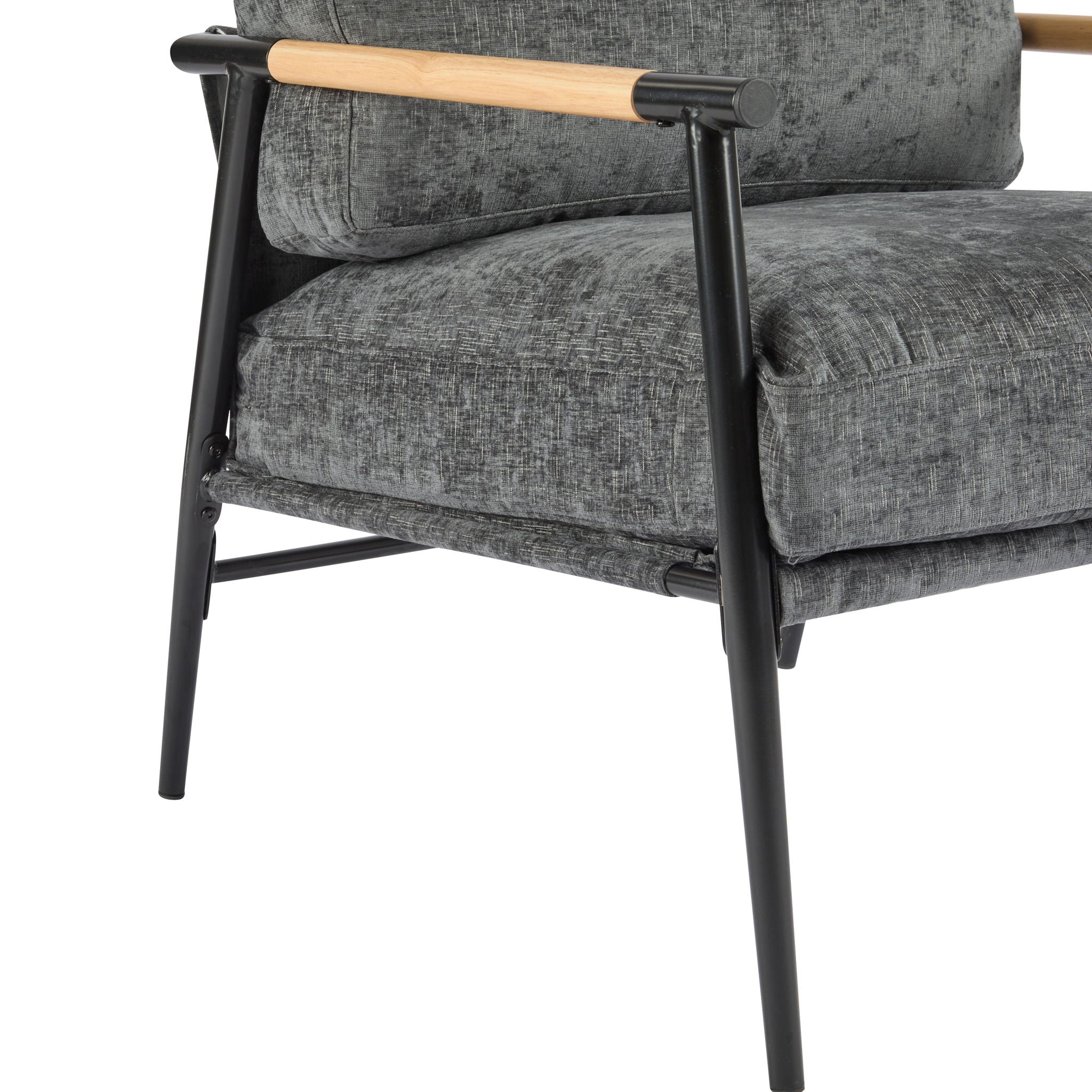 Modern Accent Chair With Plush Cushions, Cozy Seating - Best Buy Furniture