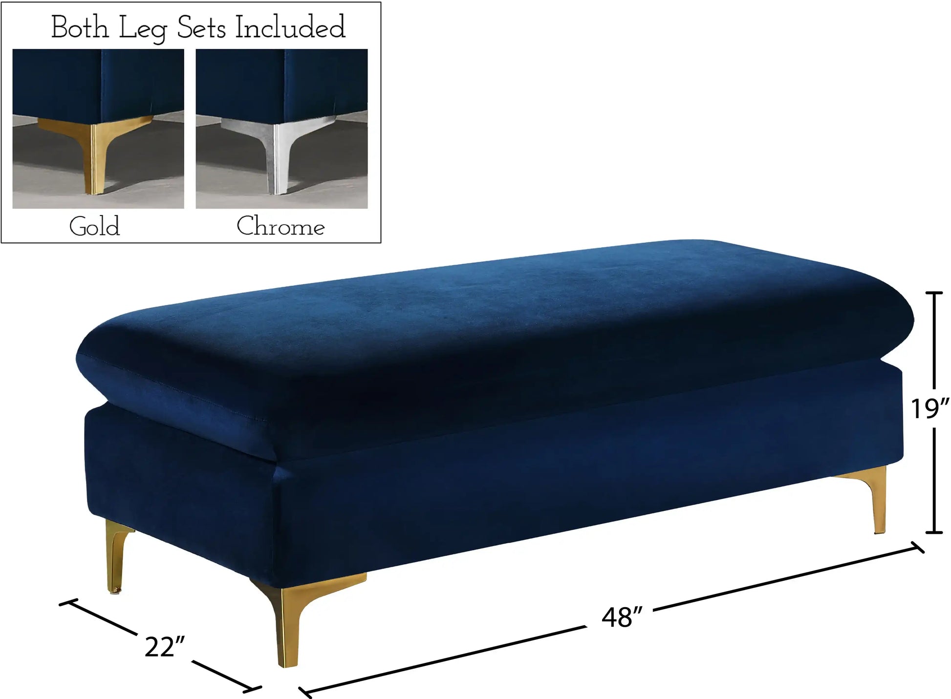 Naomi - Ottoman - Best Buy Furniture