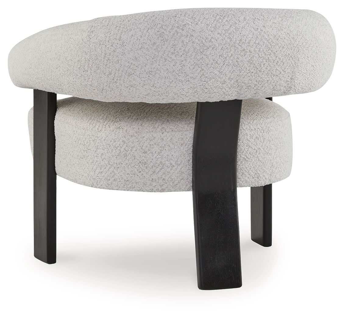 Dultish - Accent Chair - Snow - Best Buy Furniture