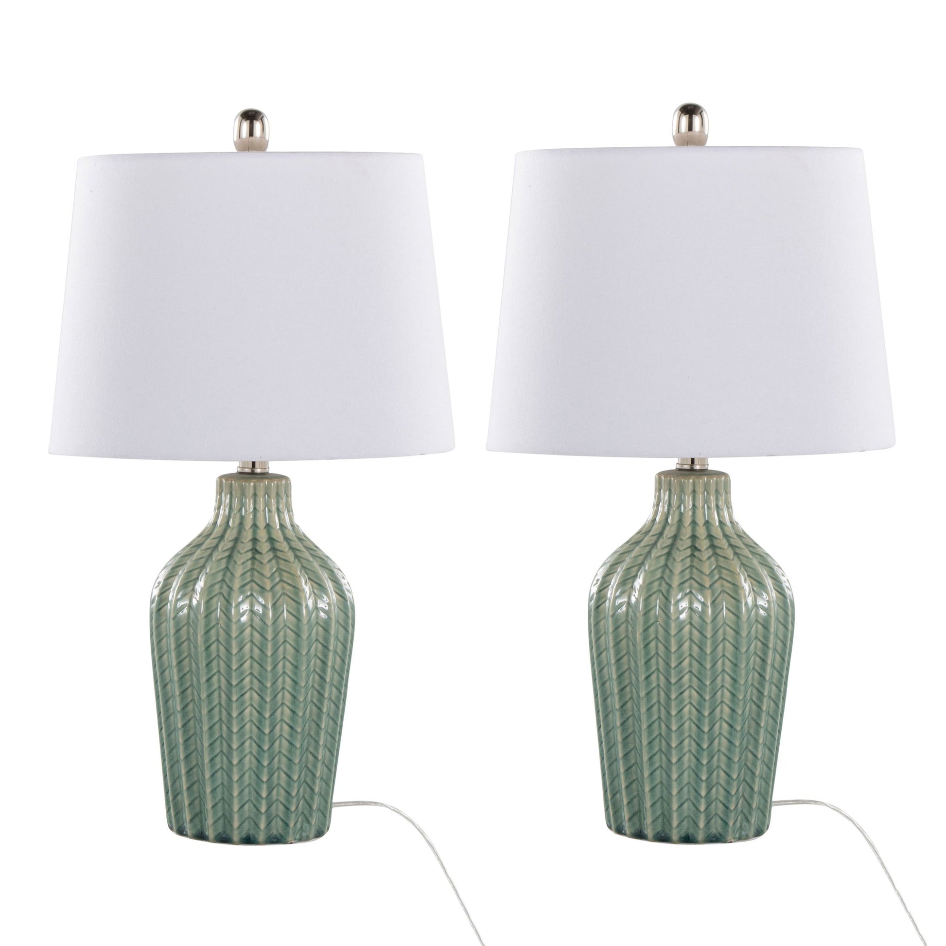 Rockwell - Contemporary Table Lamp (Set of 2) - Best Buy Furniture