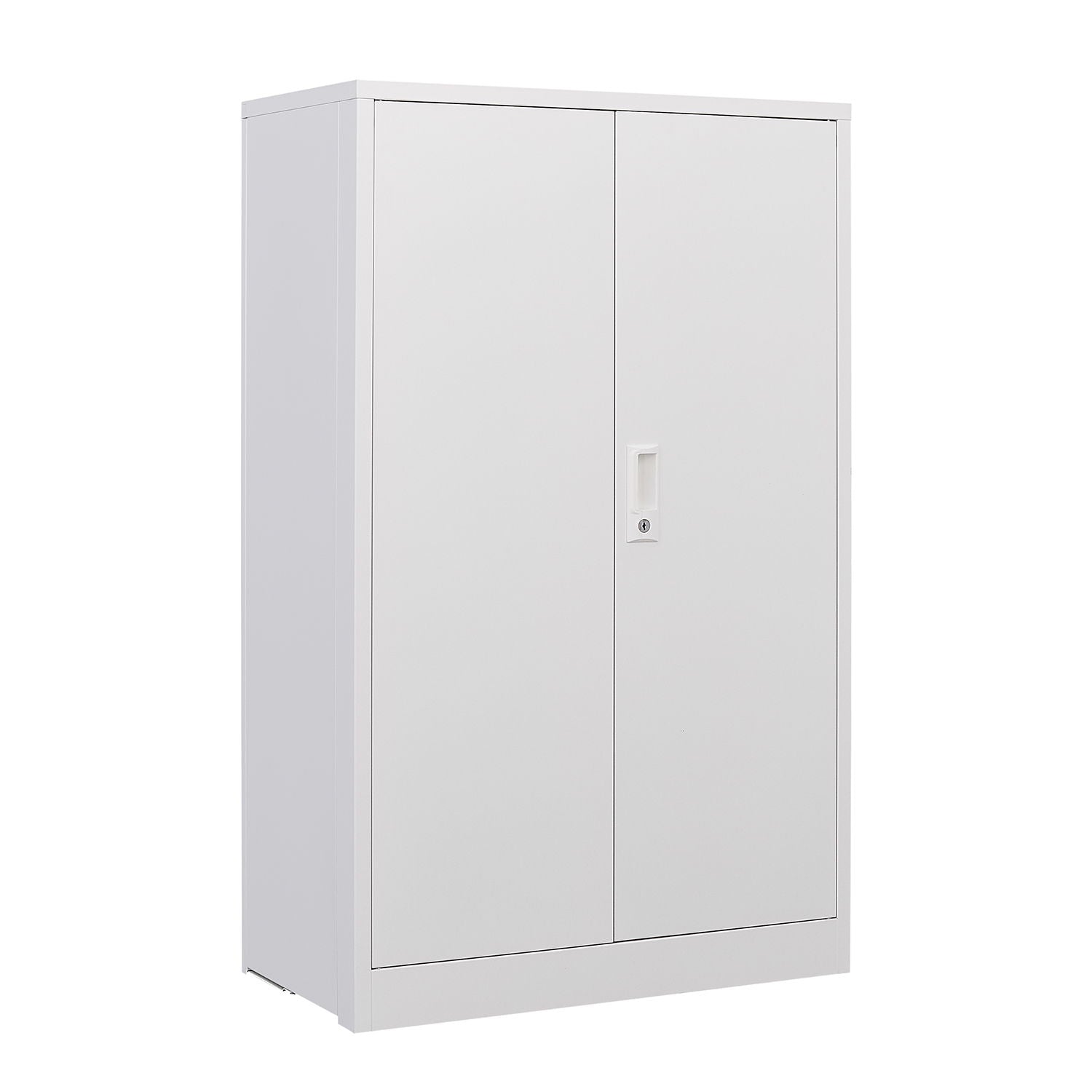 Metal Storage Cabinet With Locking Doors And Adjustable Shelf, Folding Filing Storage Cabinet, Folding Storage Locker Cabinet For Home Office, School, Garage - Best Buy Furniture