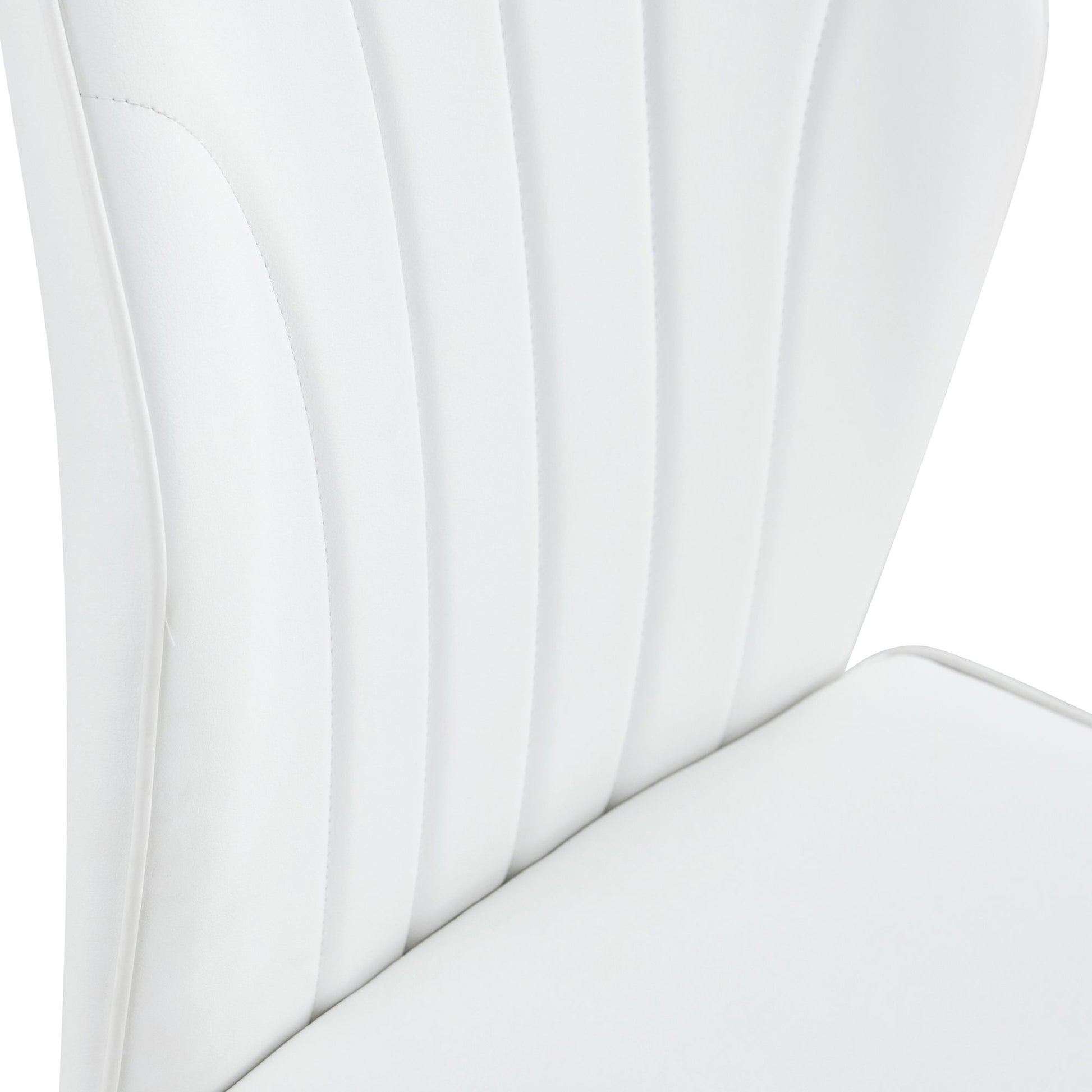 4 Modern Dining Chairs With Stylish Patterned Backrest And Metal Legs - Best Buy Furniture