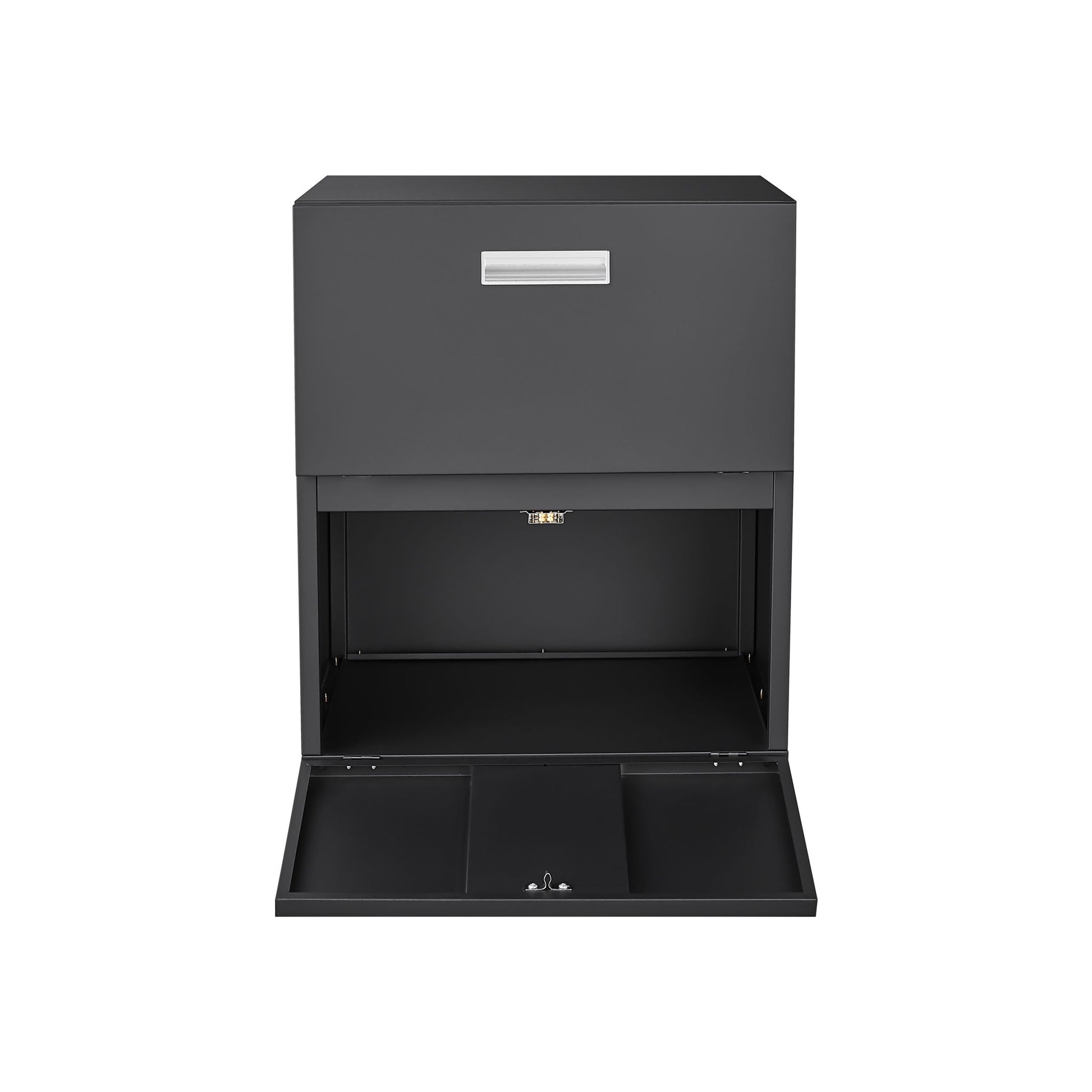 Office Furniture Copier Cabinet 2 Door Steel Copier Stand Mobile Pedestal File Printer Stand - Black - Best Buy Furniture