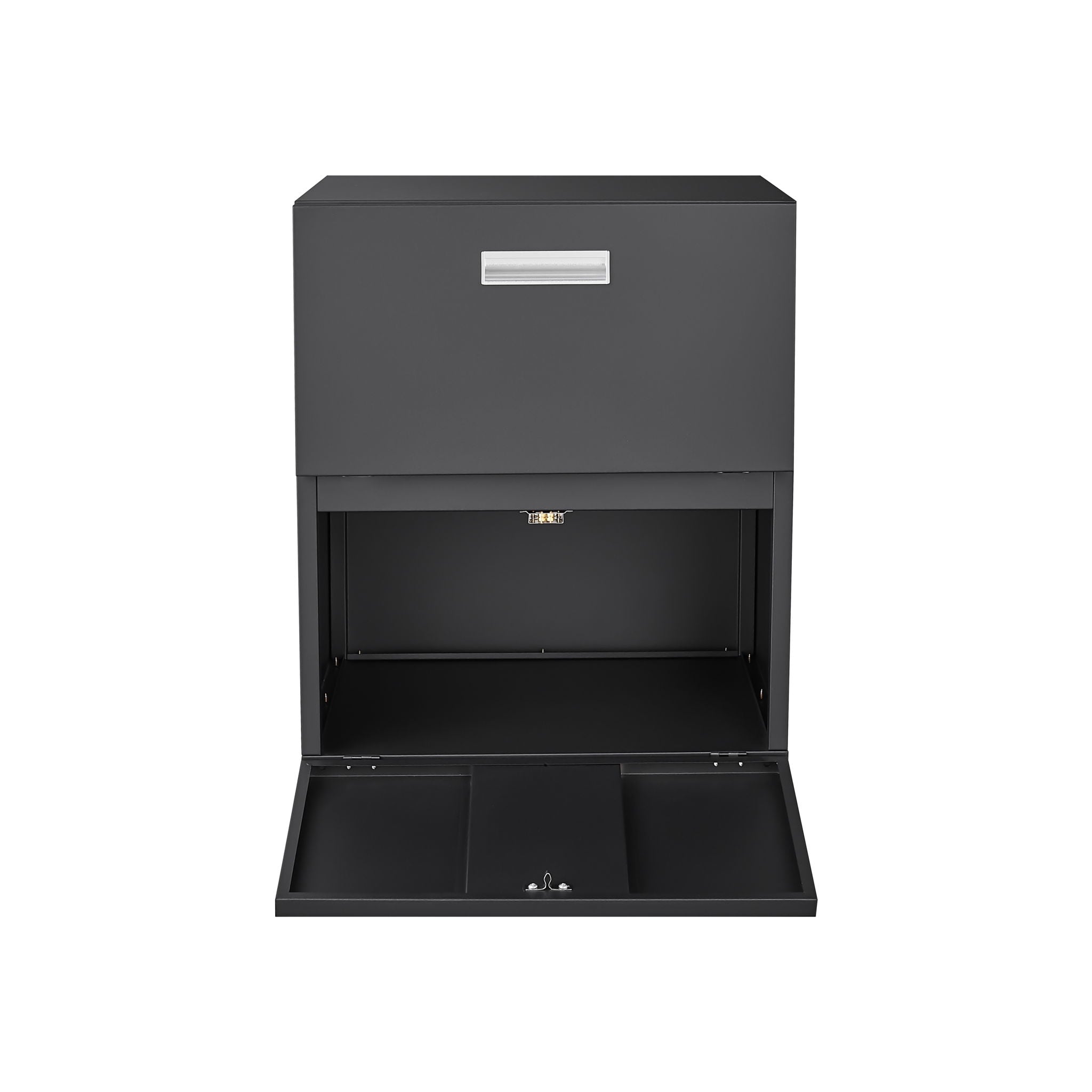 Office Furniture Copier Cabinet 2 Door Steel Copier Stand Mobile Pedestal File Printer Stand - Black - Best Buy Furniture