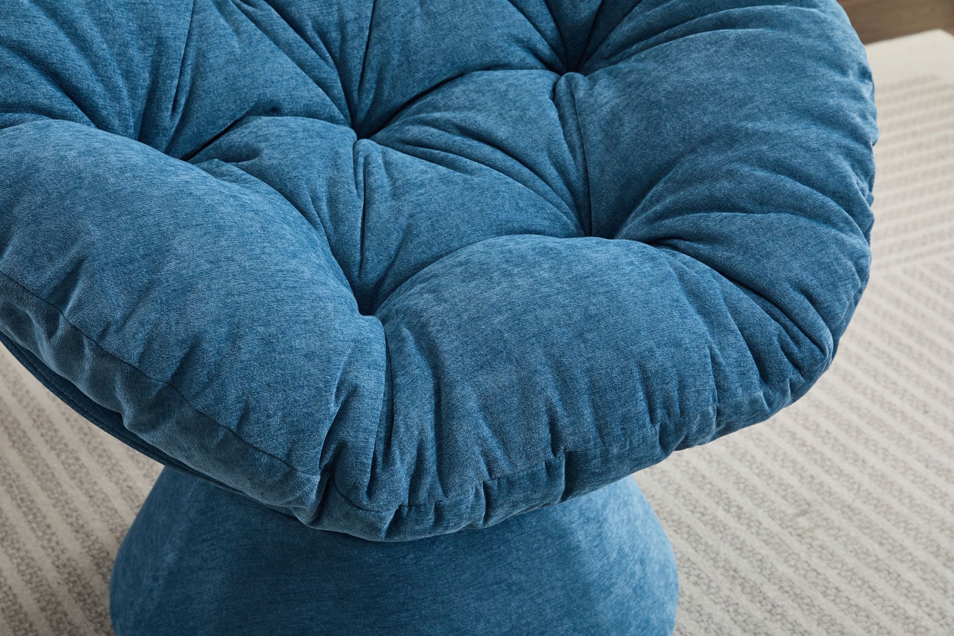 Oversized Swivel Accent Chair, 360 Swivel Barrel Chair, Papasan Chair For Living Room Bedroom - Best Buy Furniture