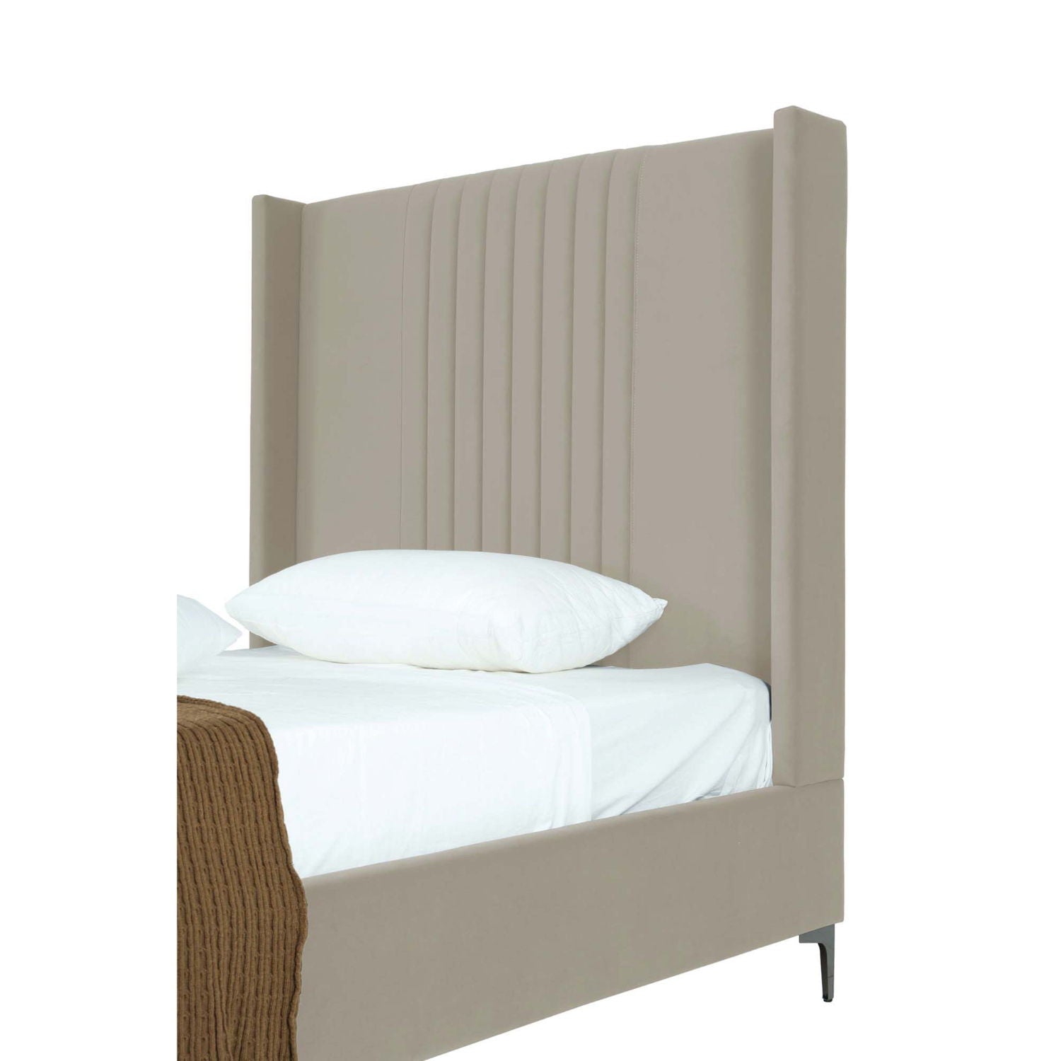 Promenade - Bed With Upholstered Headboard And Slats