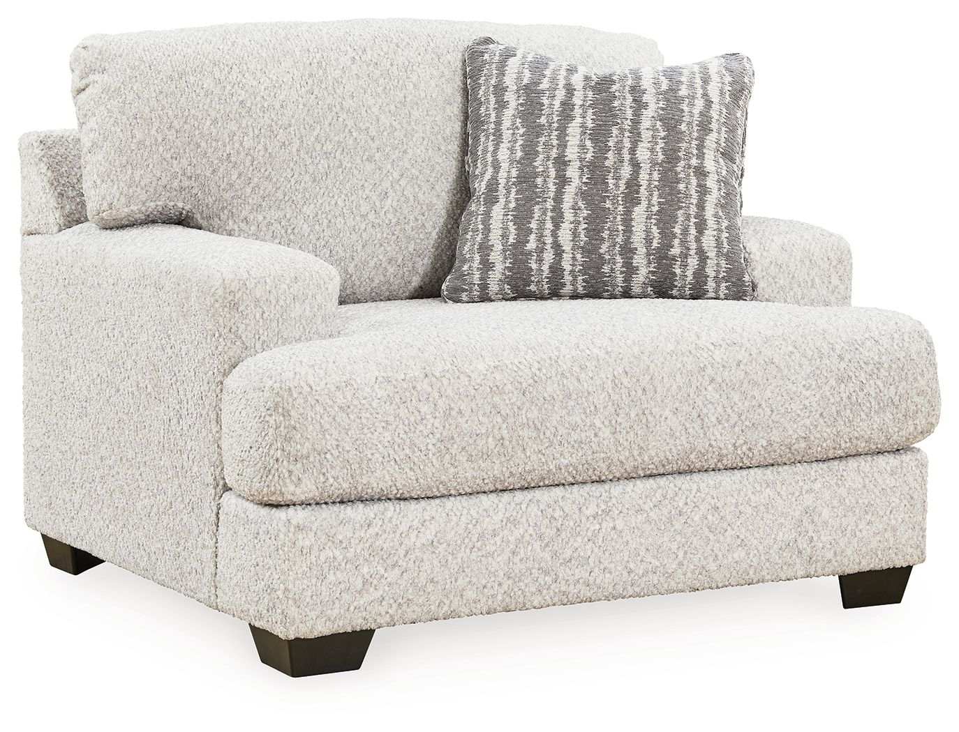 Brebryan - Chair And A Half - Flannel - Best Buy Furniture