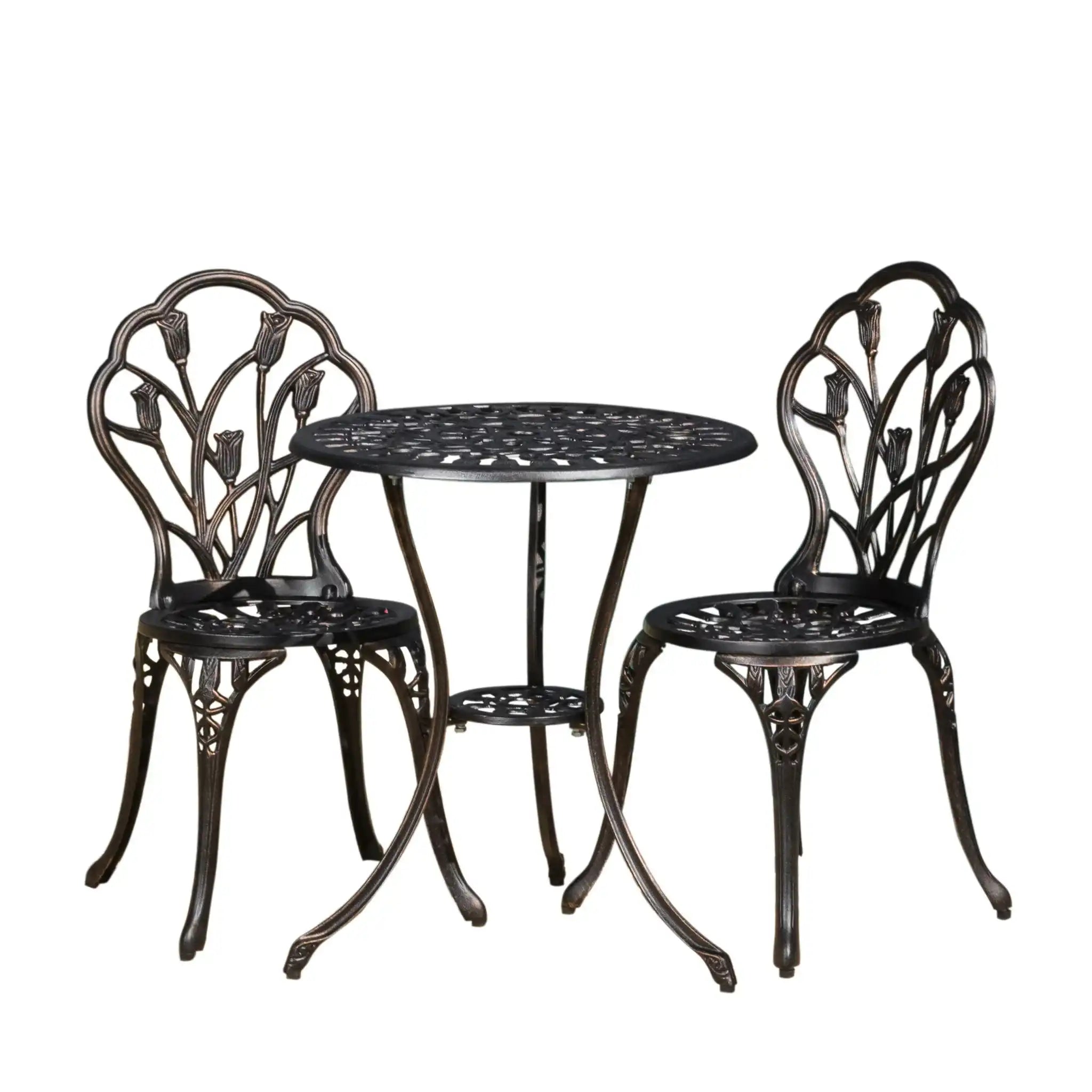 Nassau - Cast 3 Piece Bistro Set - Best Buy Furniture