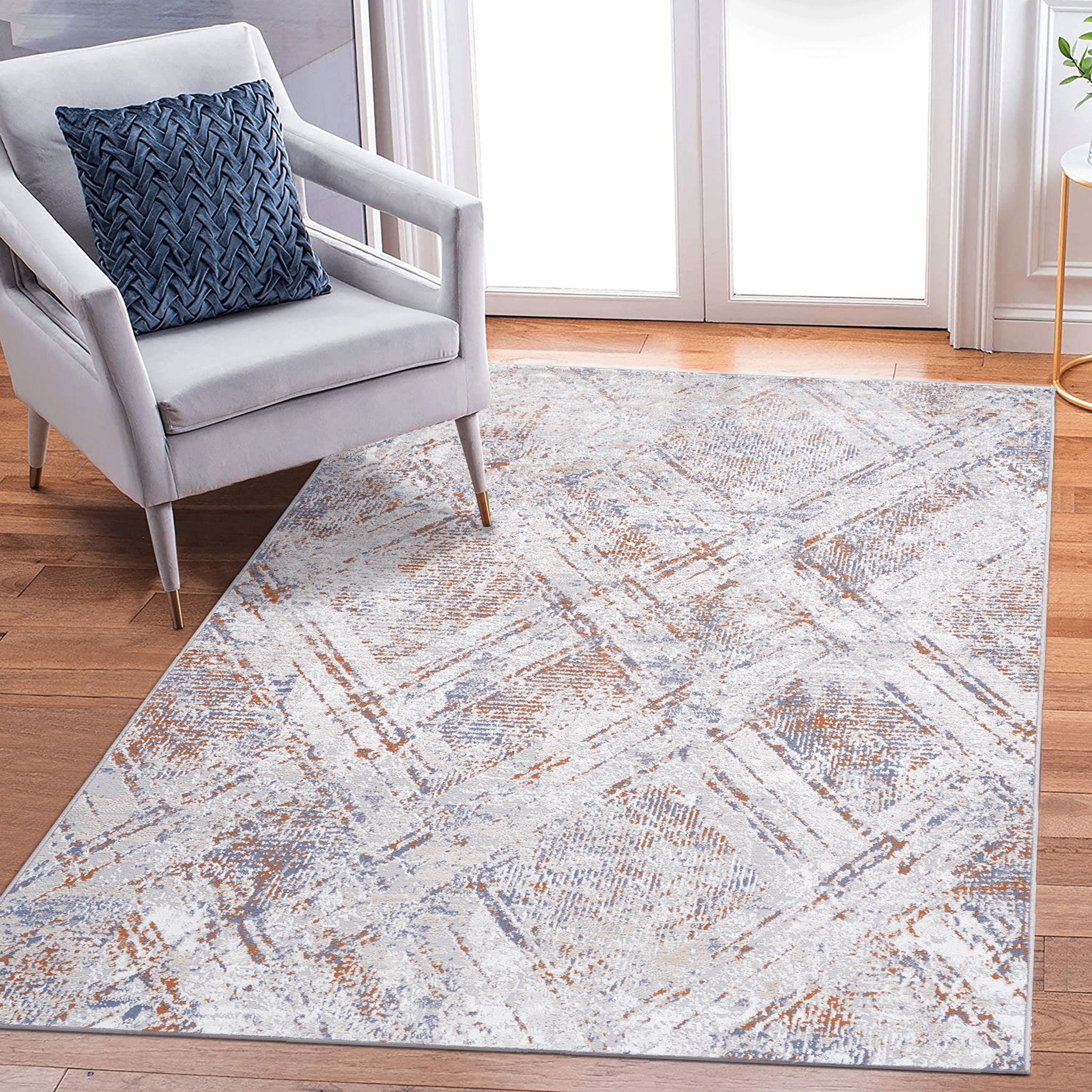Payas - Geometric Area Rug - Best Buy Furniture
