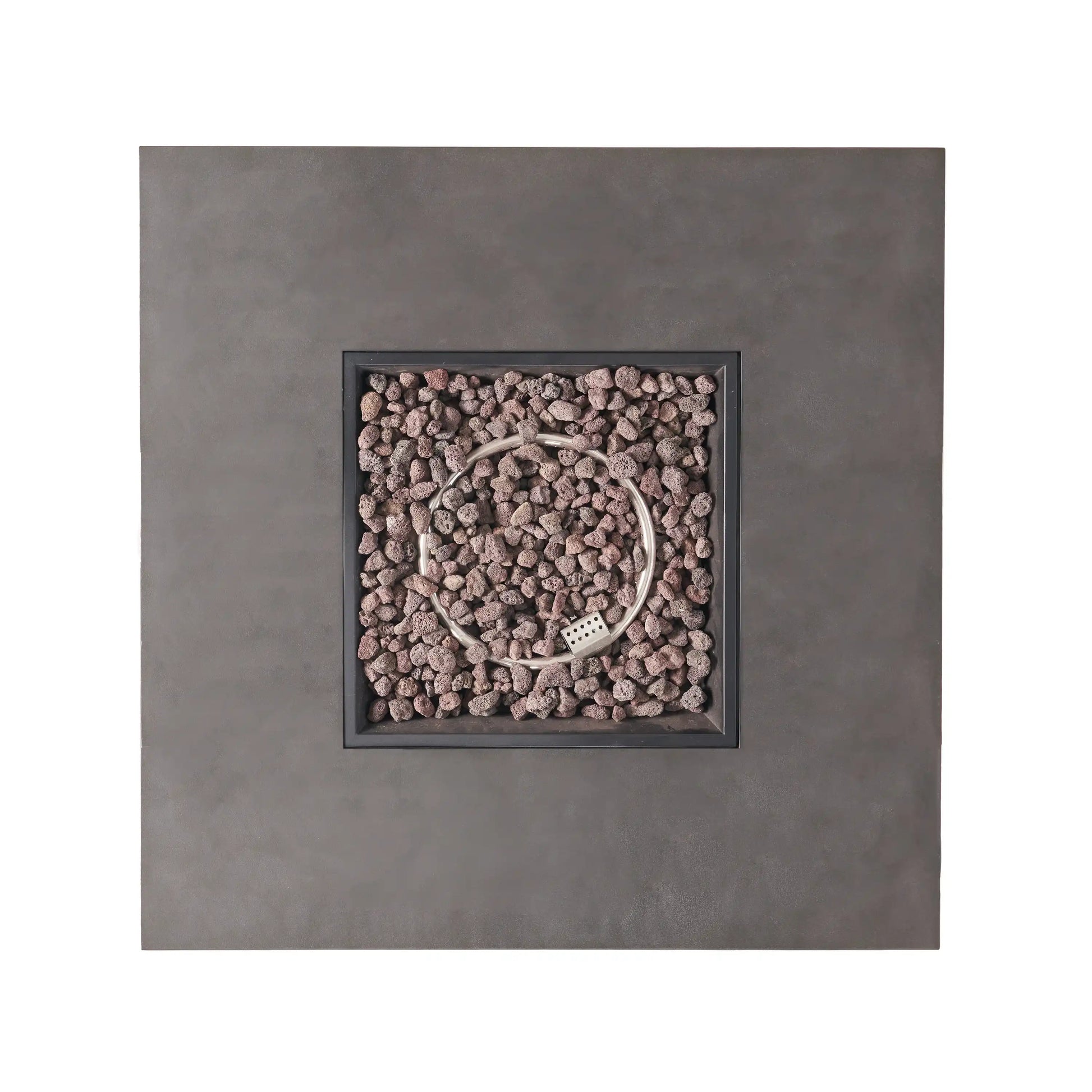 SQUARE Iron FIRE PIT-50 000 BTU - Best Buy Furniture