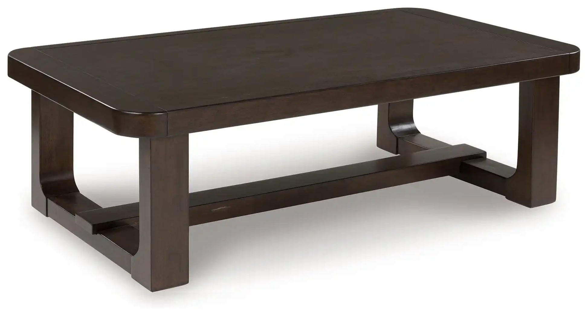 Breckington - Rectangular Cocktail Table - Dark Brown - Best Buy Furniture