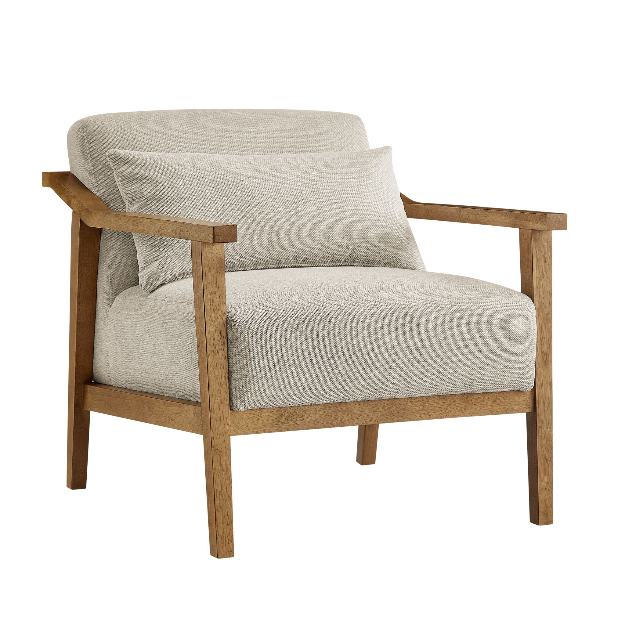 Reagan - Arm Accent Chair With Lumbar Pillow - Best Buy Furniture