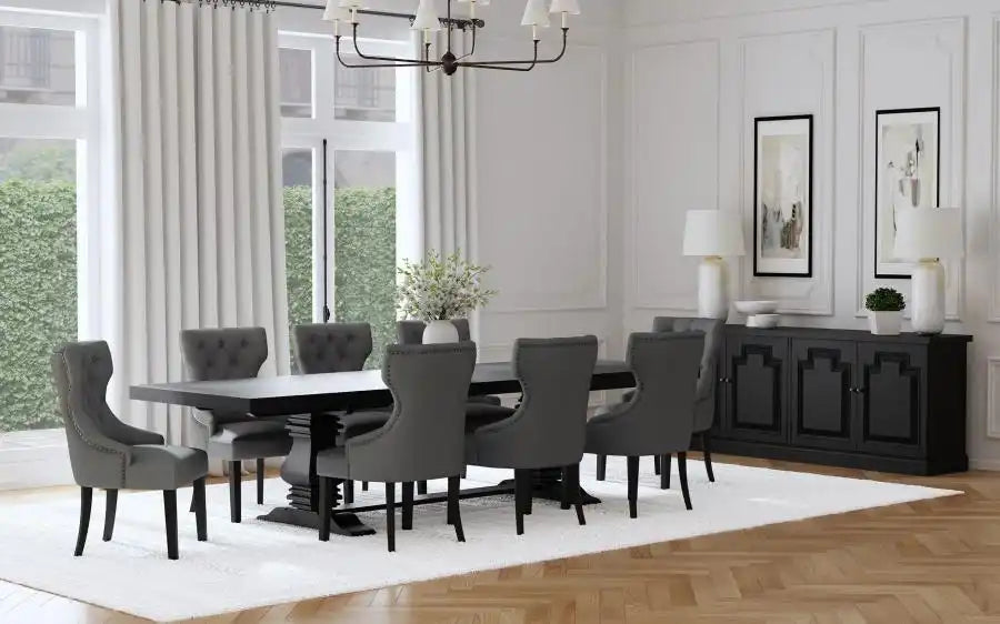 Florence - 126" Extension Dining Table Set - Best Buy Furniture