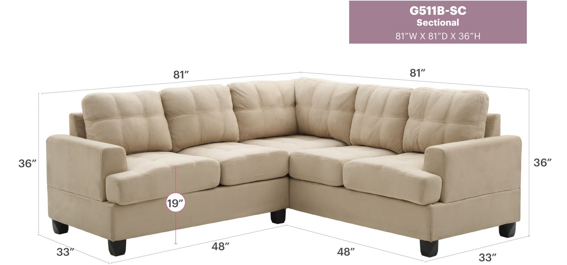 Sandridge - Sectional - Best Buy Furniture