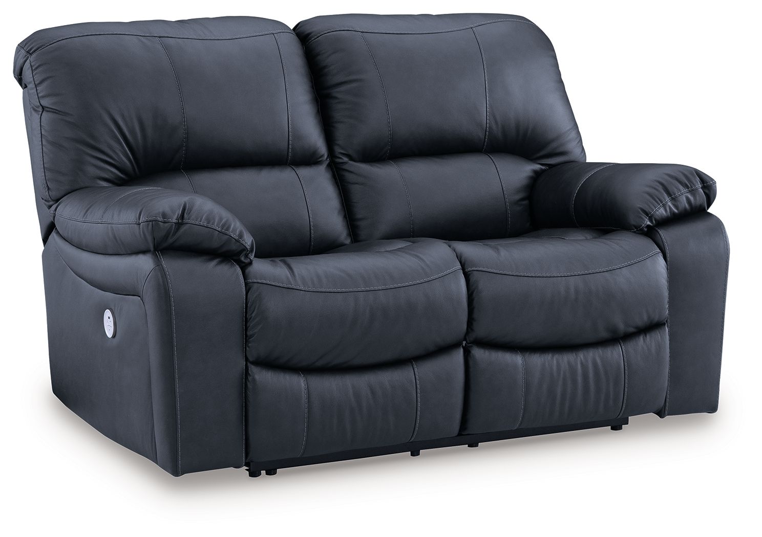 Leesworth - 3 Pc. - Power Reclining Sofa, Power Reclining Loveseat, Power Rocker Recliner - Ocean - Best Buy Furniture
