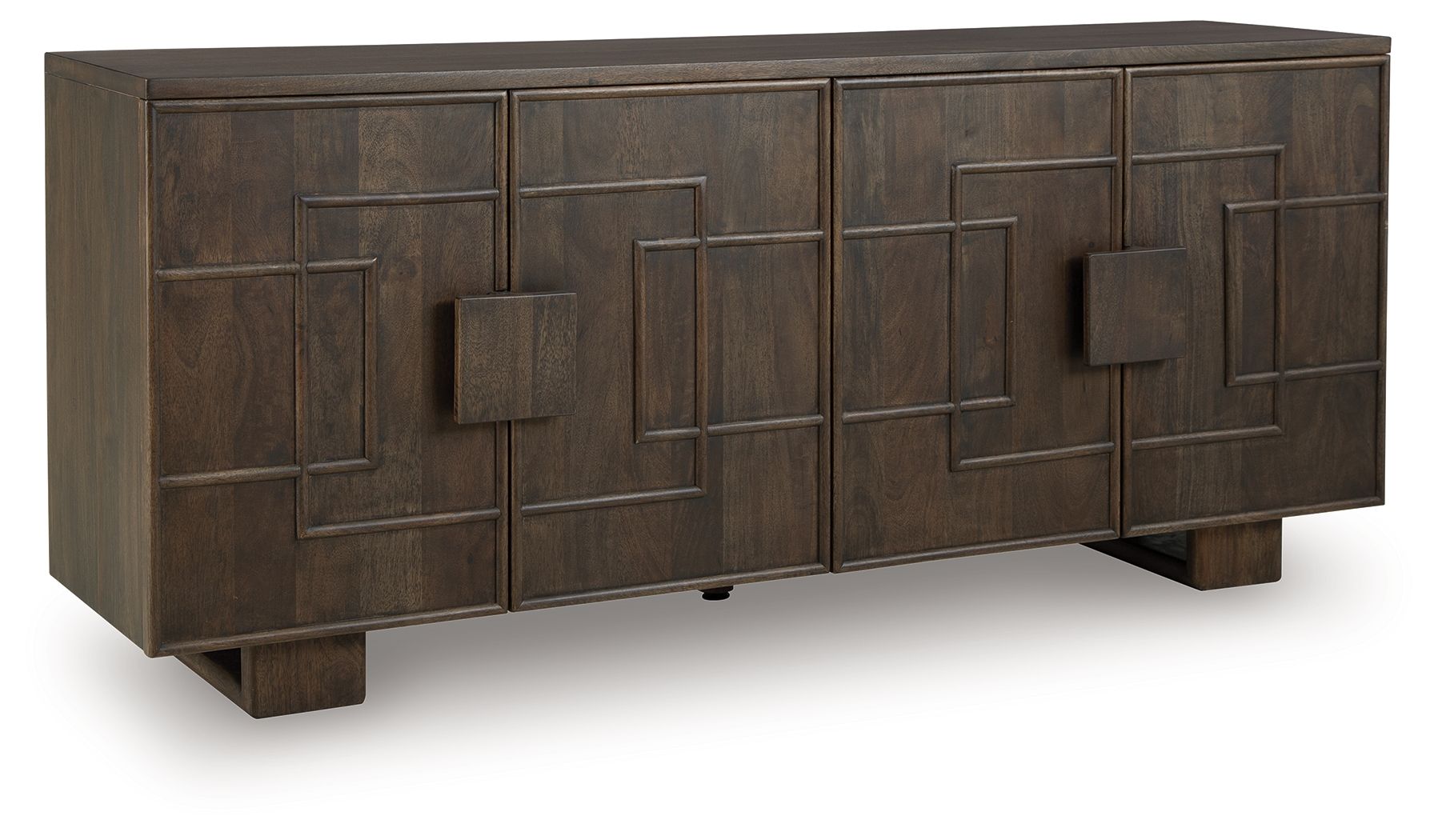 Cato - Accent Cabinet - Dark Brown - Best Buy Furniture