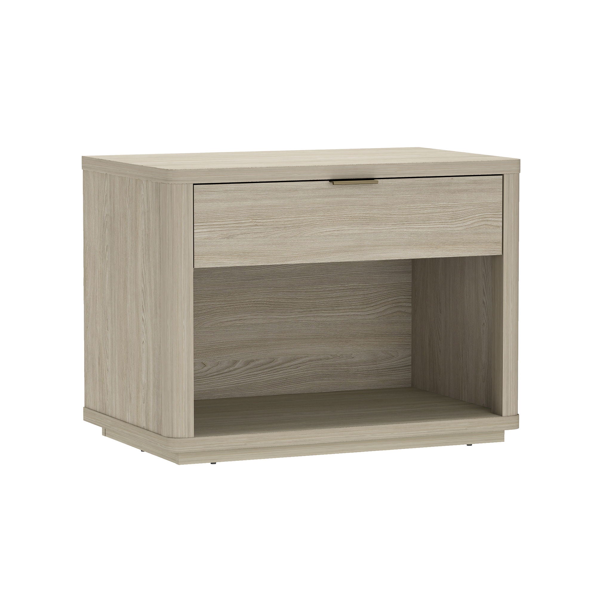 Evelyn - Nightstand With 1 Drawer And Open Shelf