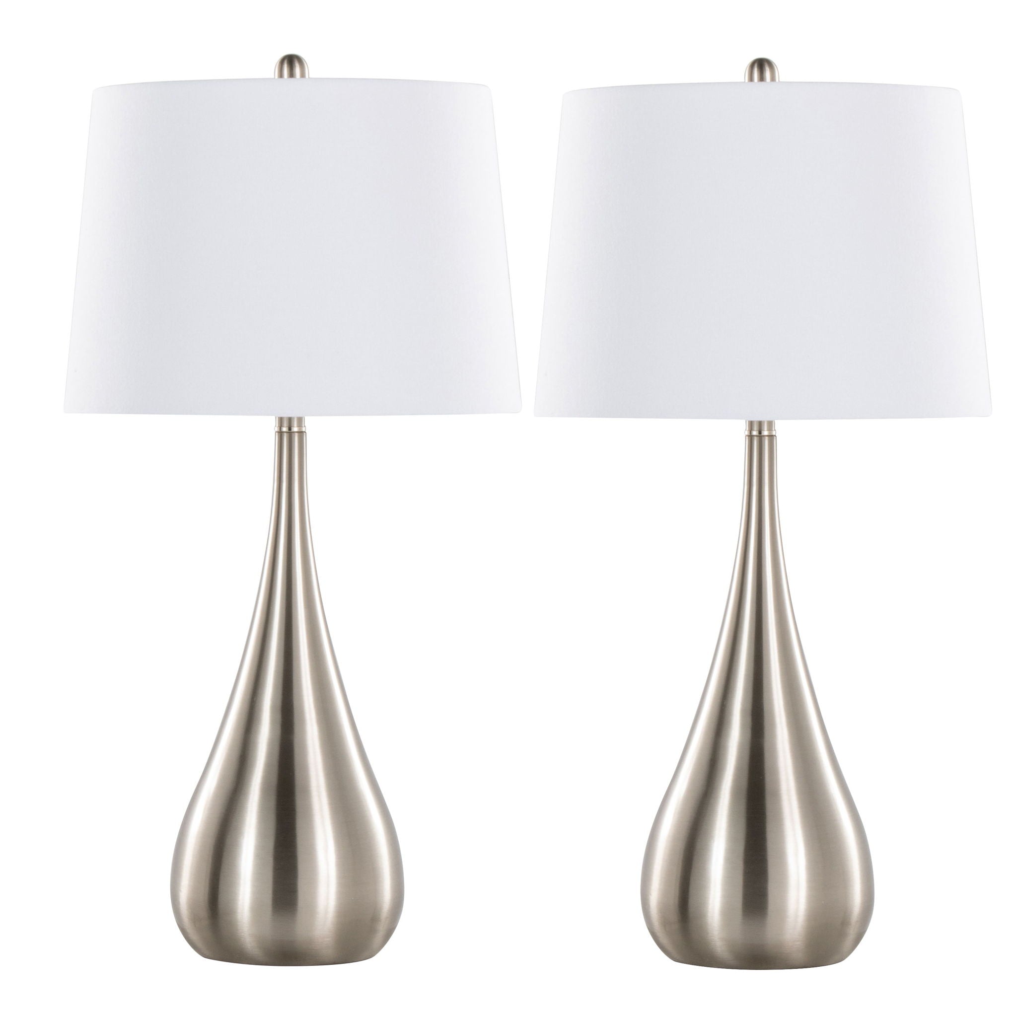 Pebble - Contemporary Modern Design Table Lamp (Set of 2) - Best Buy Furniture