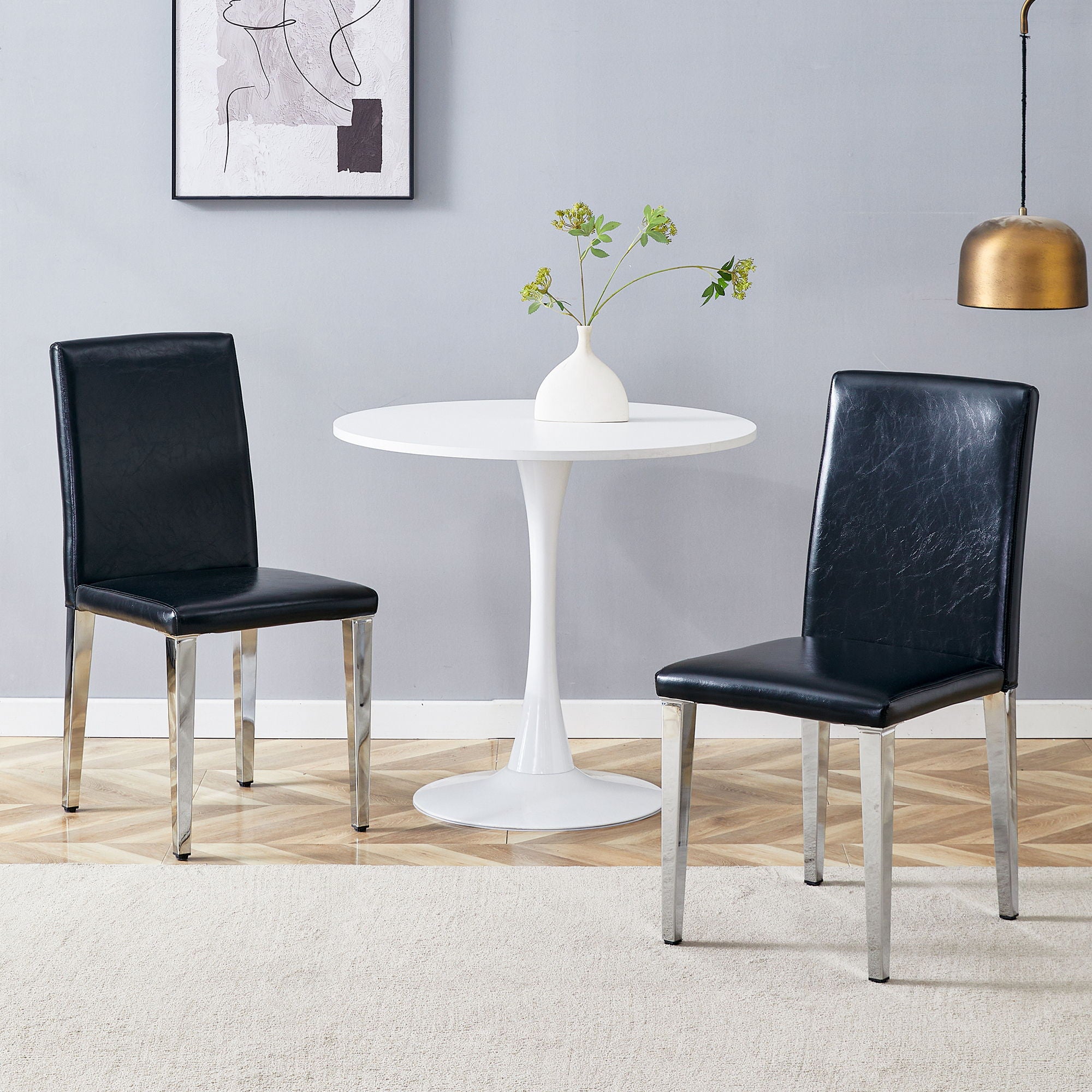 Simple And Versatile Dining Chairs With Metal Legs - Best Buy Furniture