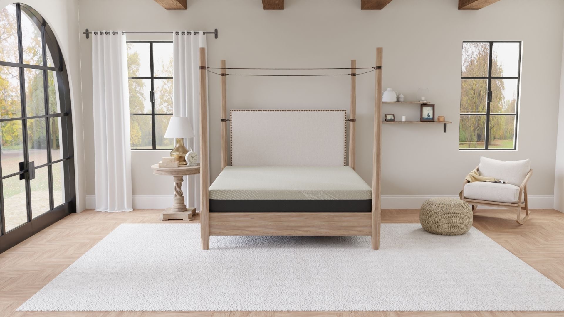 8" Comfort Series Firm Gel Memory Foam Tight Top Mattress - Best Buy Furniture