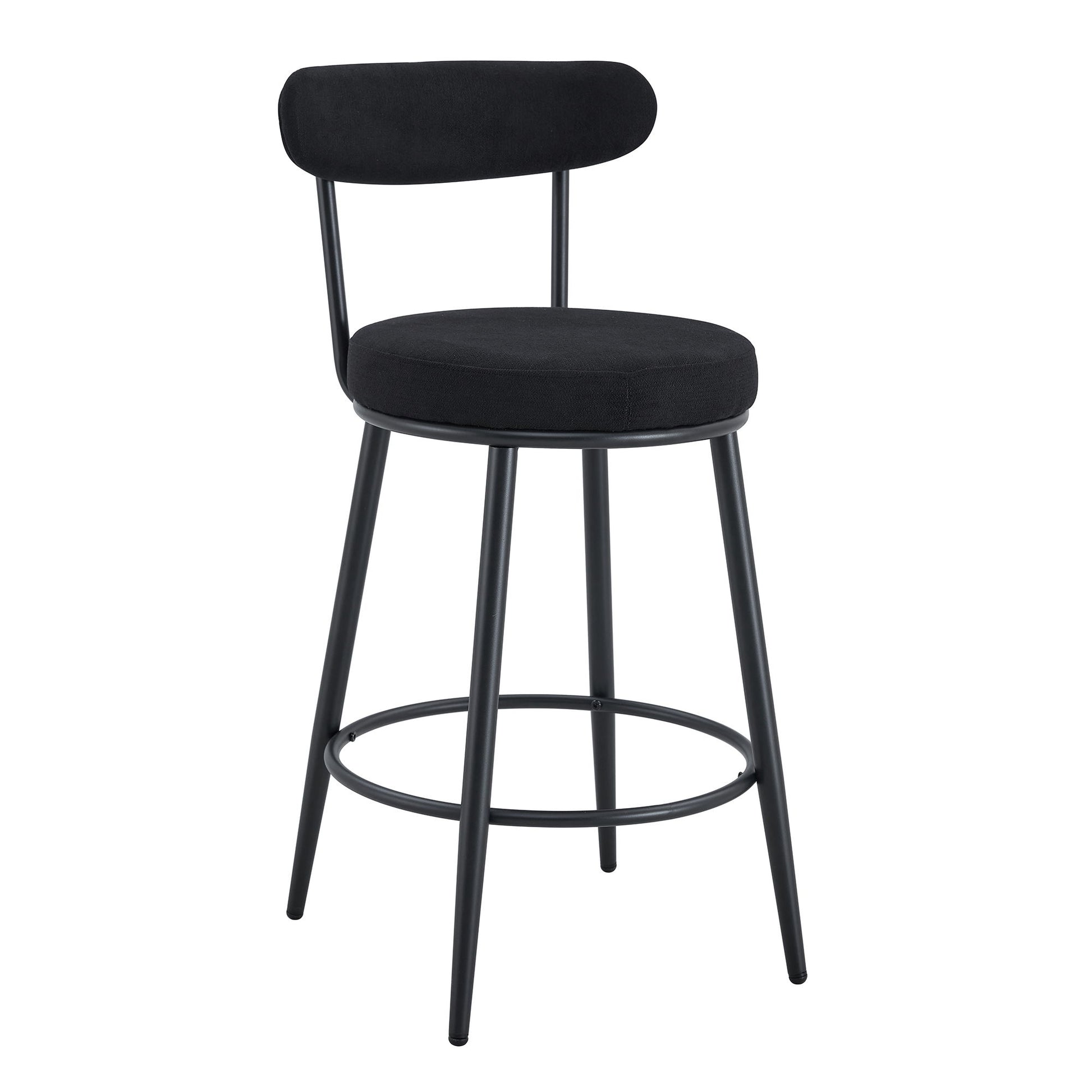Fashionable Ergonomic High Legged Bar Chairs (Set of 2) - Best Buy Furniture