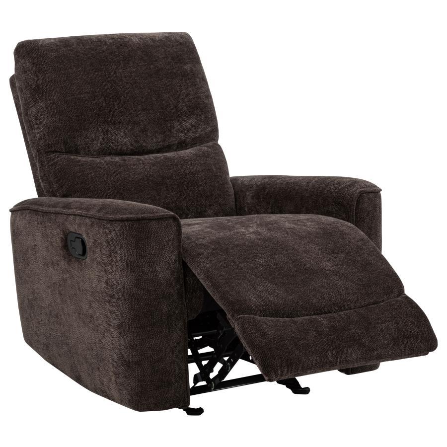 Navarro - Chenille Upholstered Glider Recliner - Best Buy Furniture