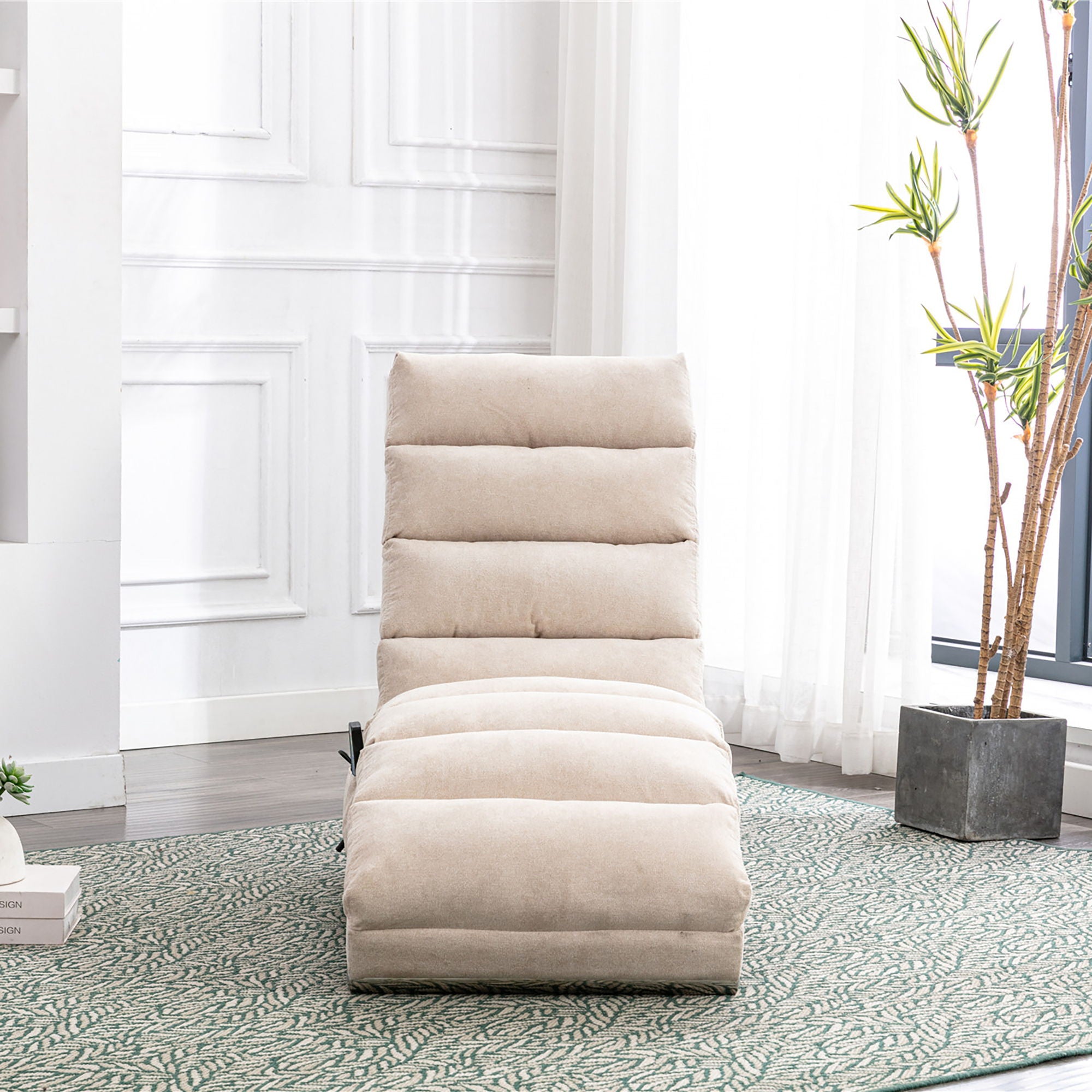 Massage Chaise Lounge Indoor With Remote Control, Ergonomic Electric Massage Lounger - Best Buy Furniture