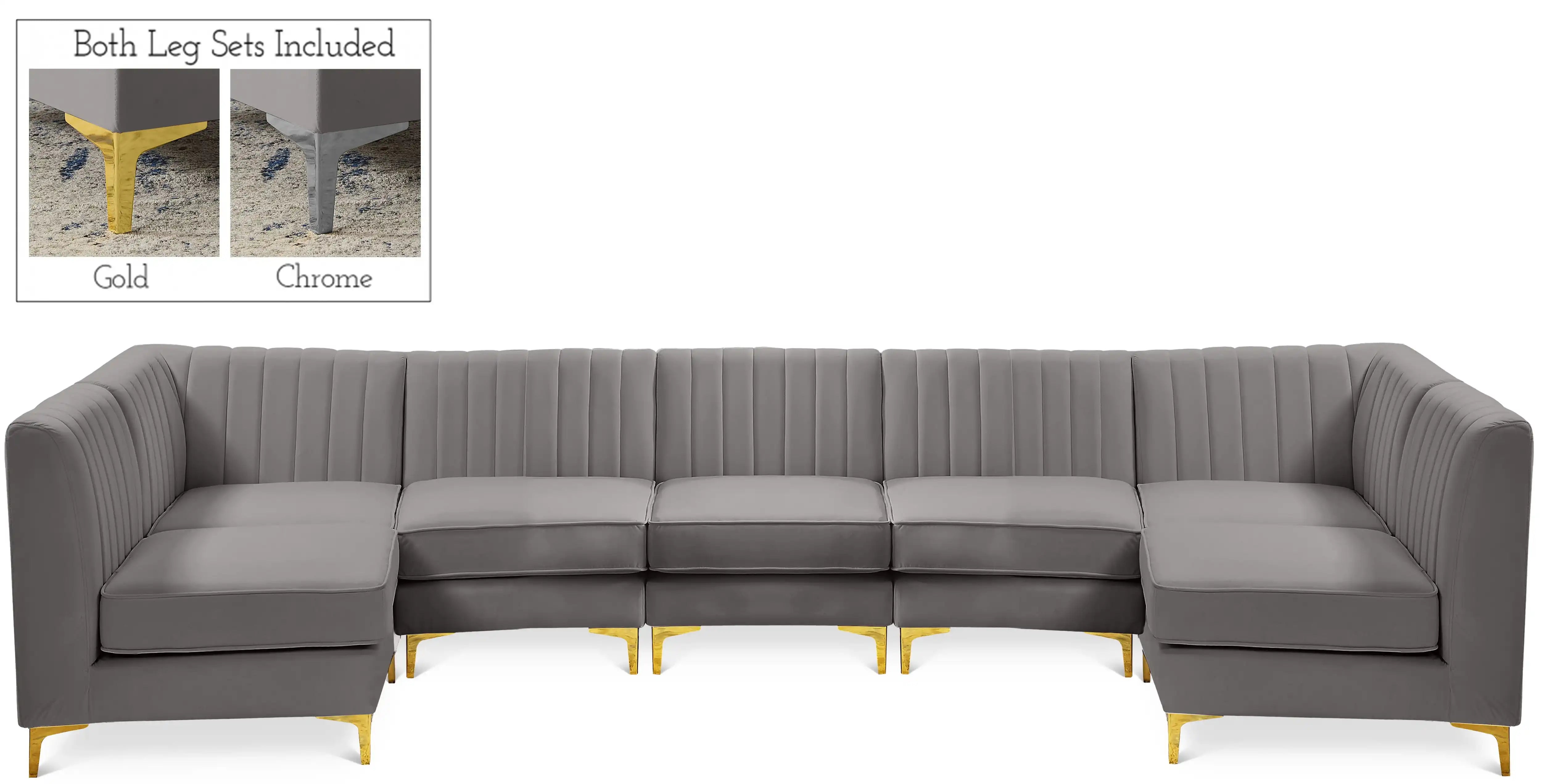 Alina - 7 Piece Modular Sectional - Best Buy Furniture