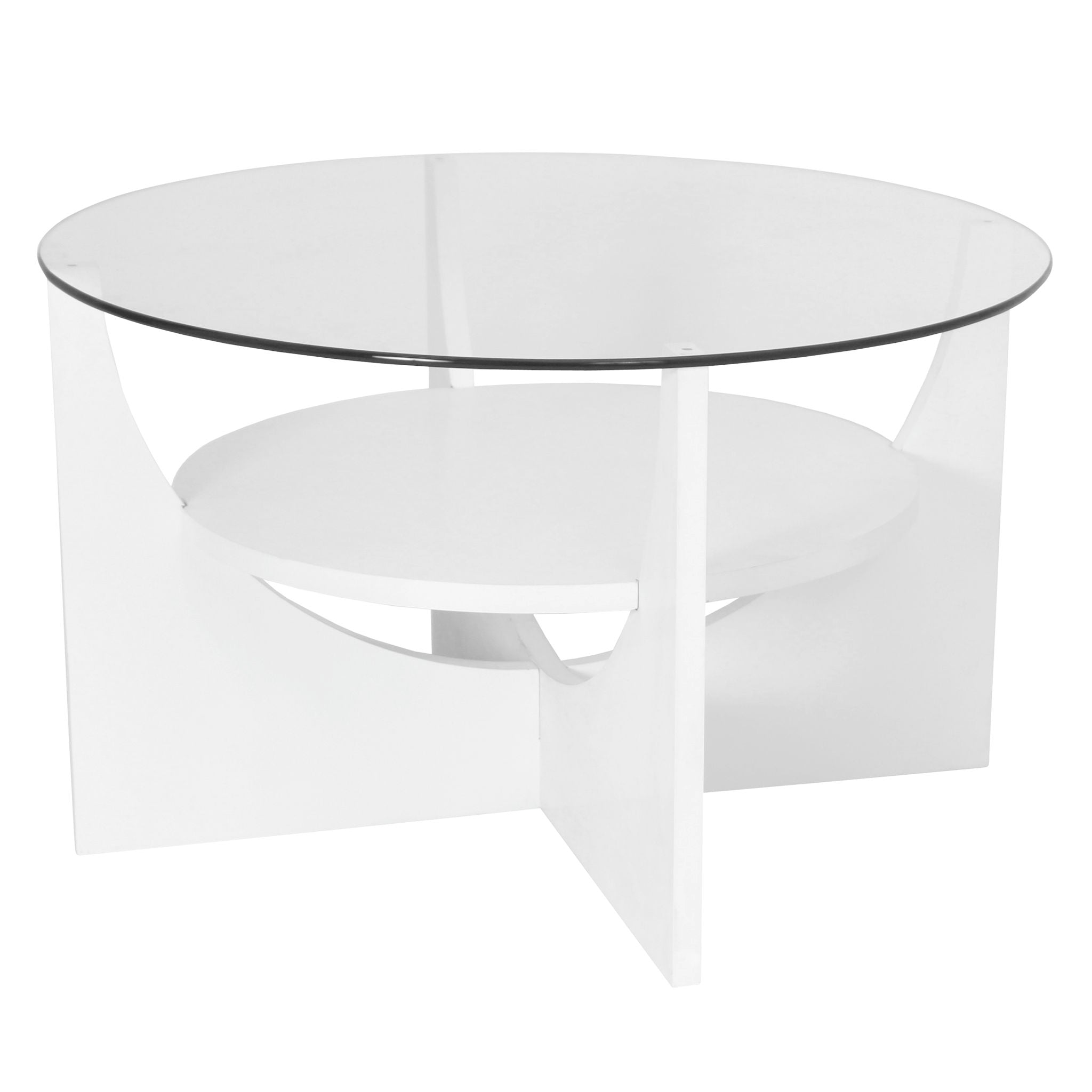 U - Shaped Contemporary Coffee Table - Best Buy Furniture