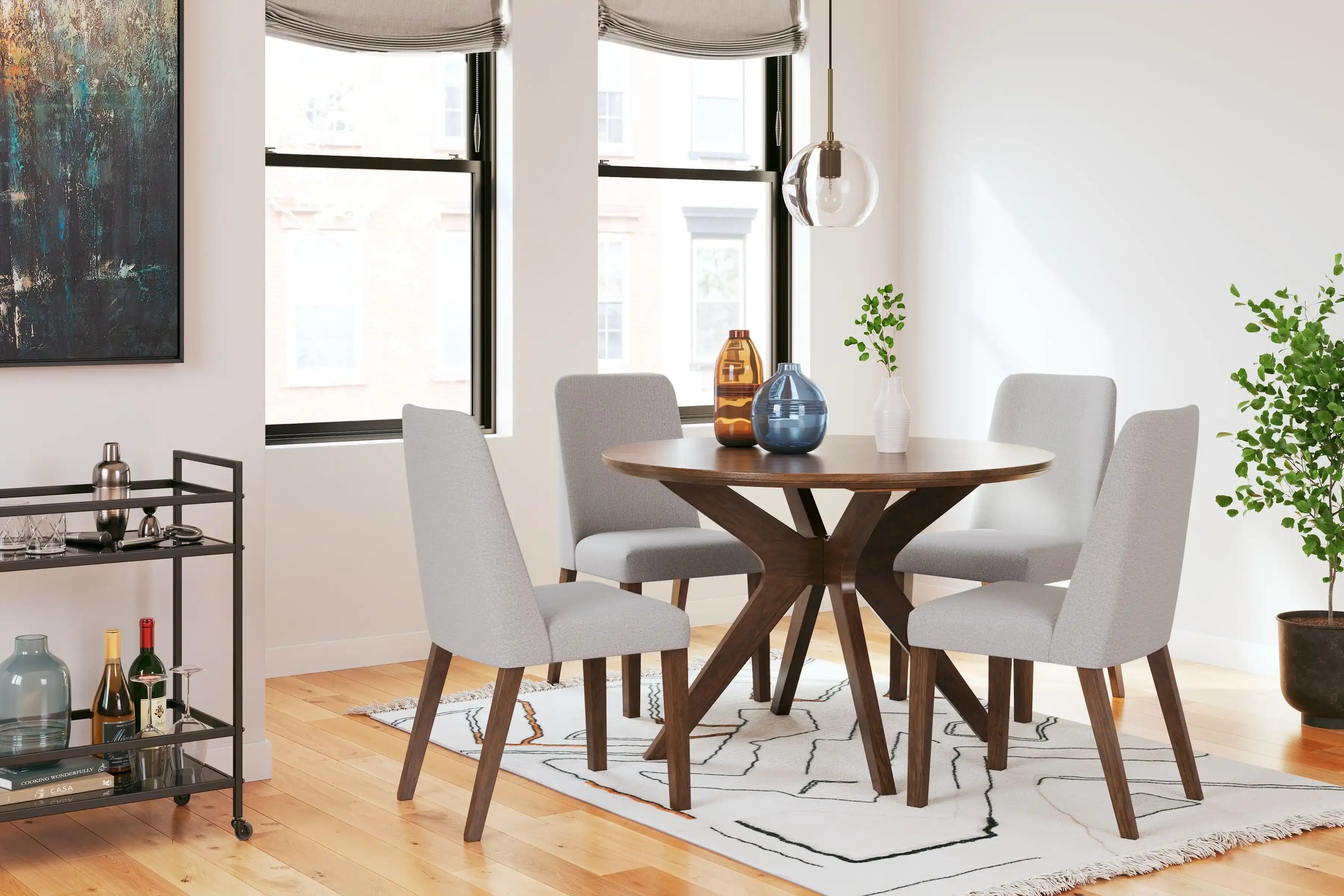 Lyncott - Dining Room Table Set - Best Buy Furniture