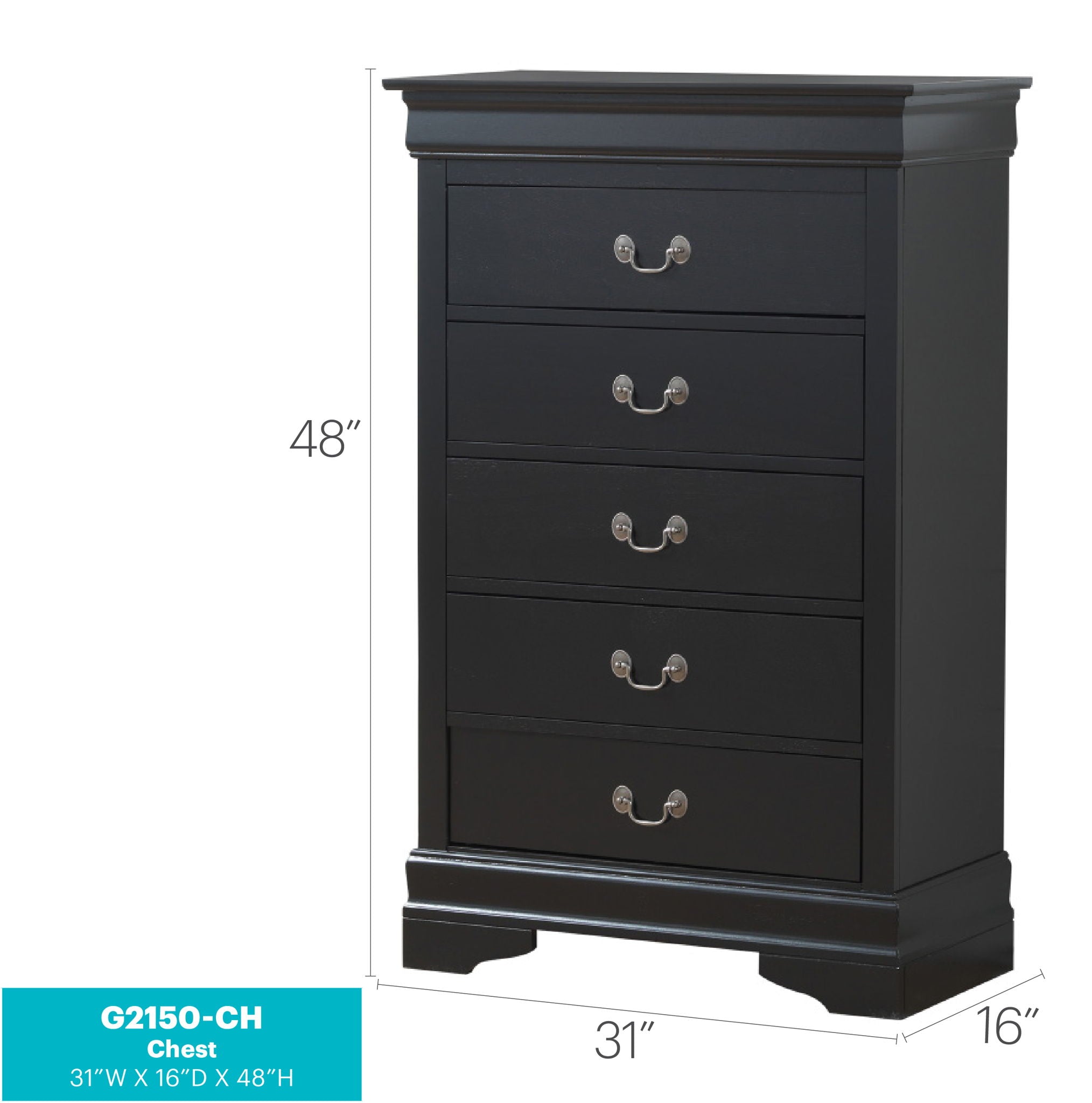 Louis Phillipe - Accent Chest - Best Buy Furniture