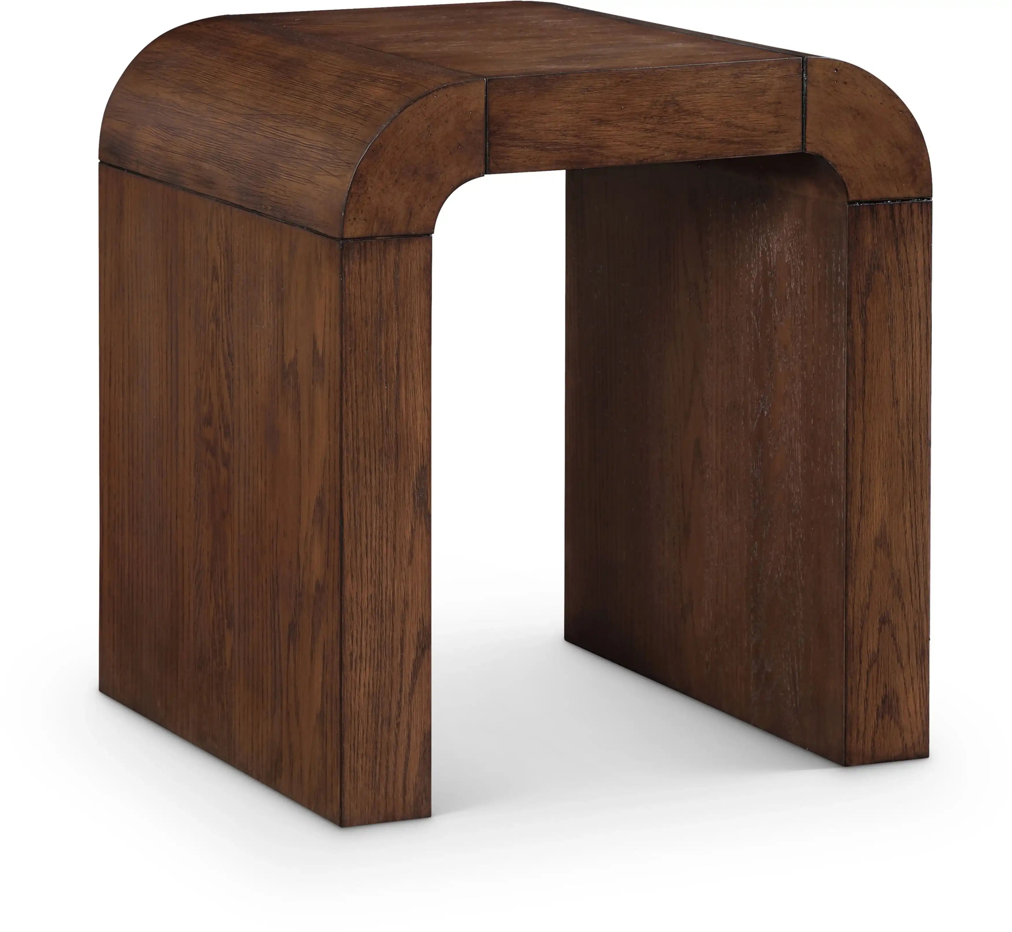Toulon - Oak Veneer End Table - Best Buy Furniture