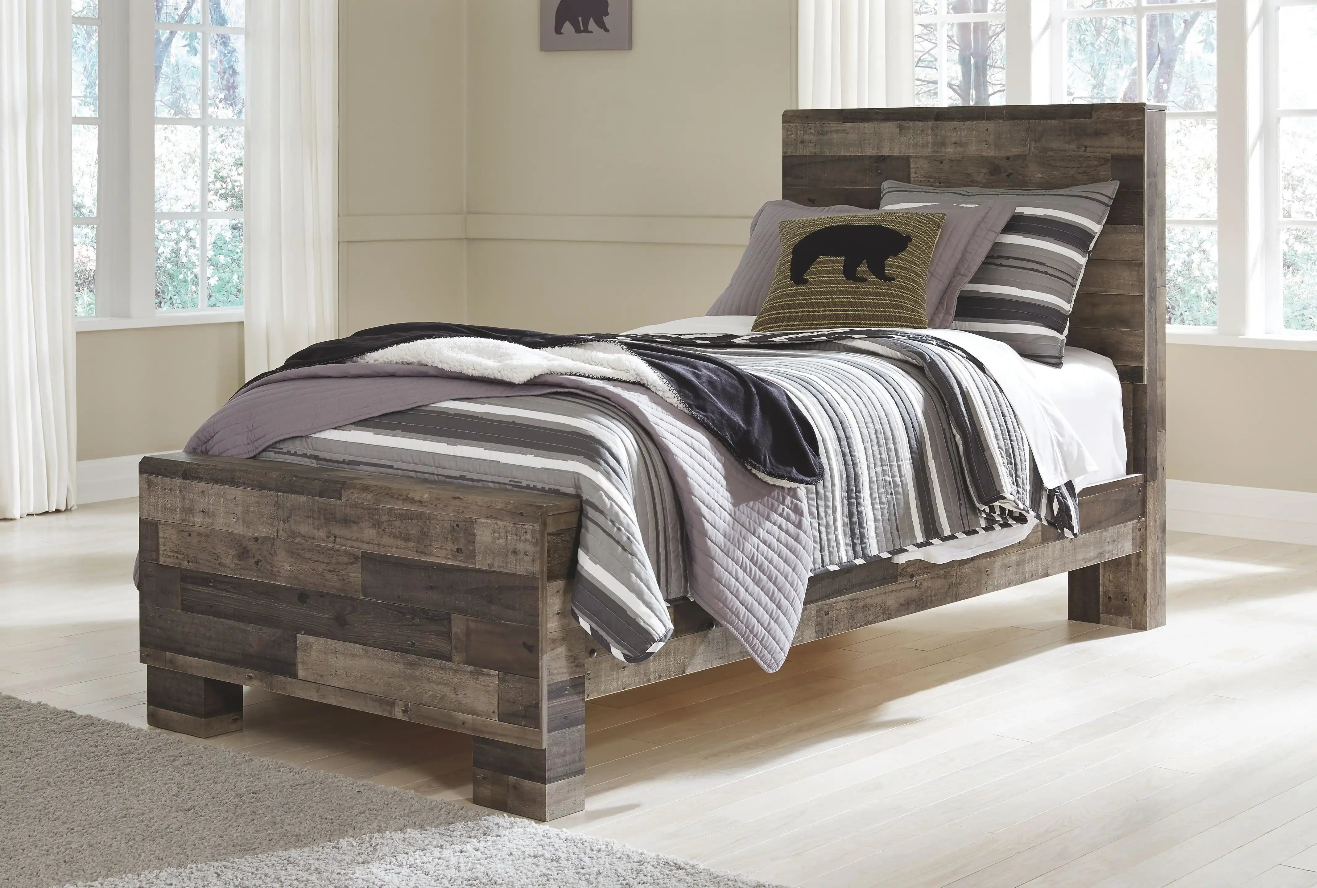 Derekson - Panel Bed - Best Buy Furniture