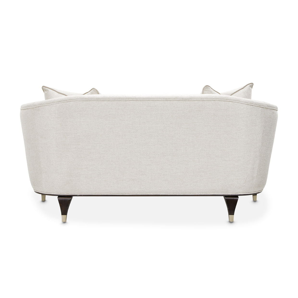 Paris Chic - Loveseat - Cremini / Espresso - Best Buy Furniture